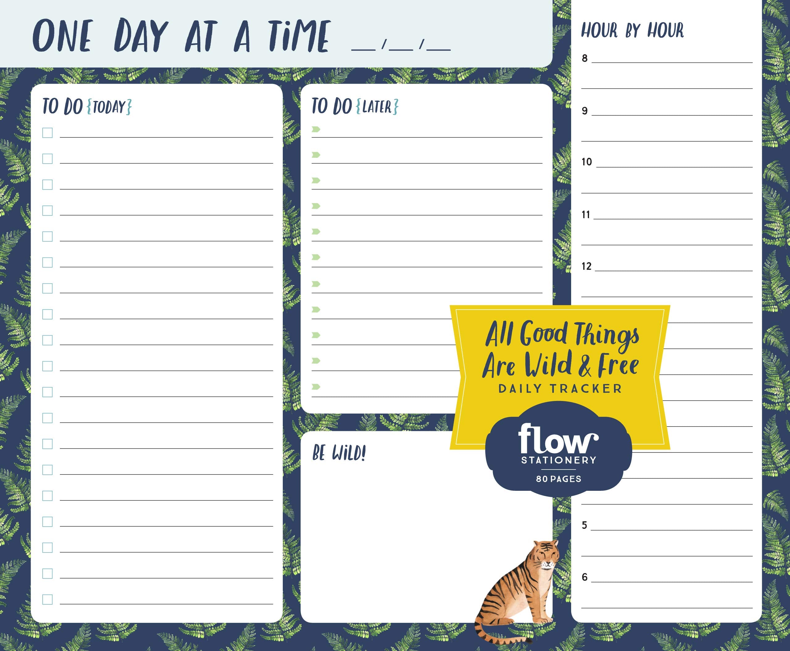 Smit, I: All Good Things Are Wild and Free Daily Tracker (Flow) Business, Finance & Career