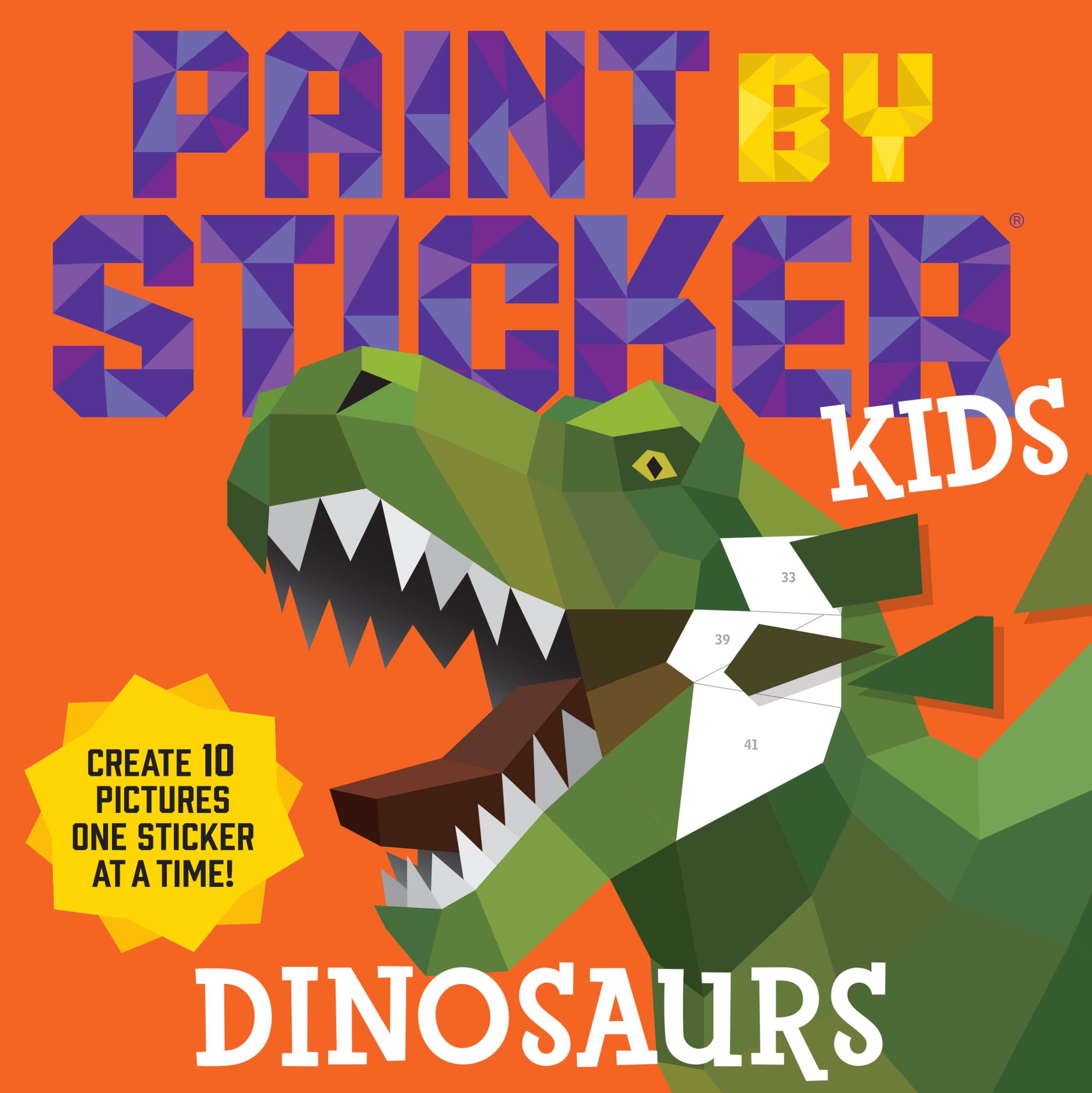 Product Image: Paint by Sticker Kids: Dinosaurs