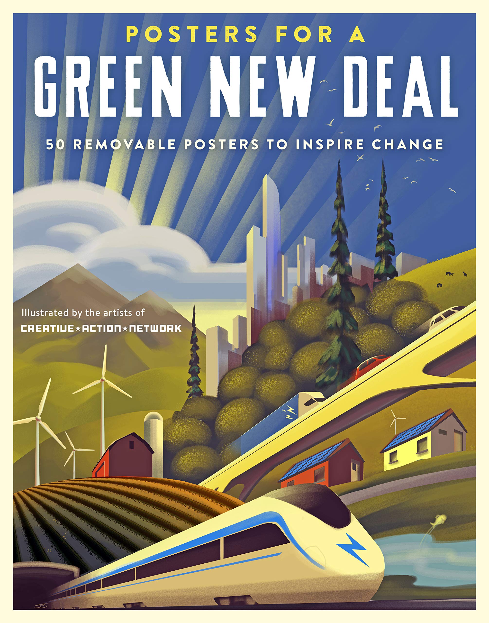 Posters for a Green New Deal: 50 Removable Posters to Inspire Change Social Sciences