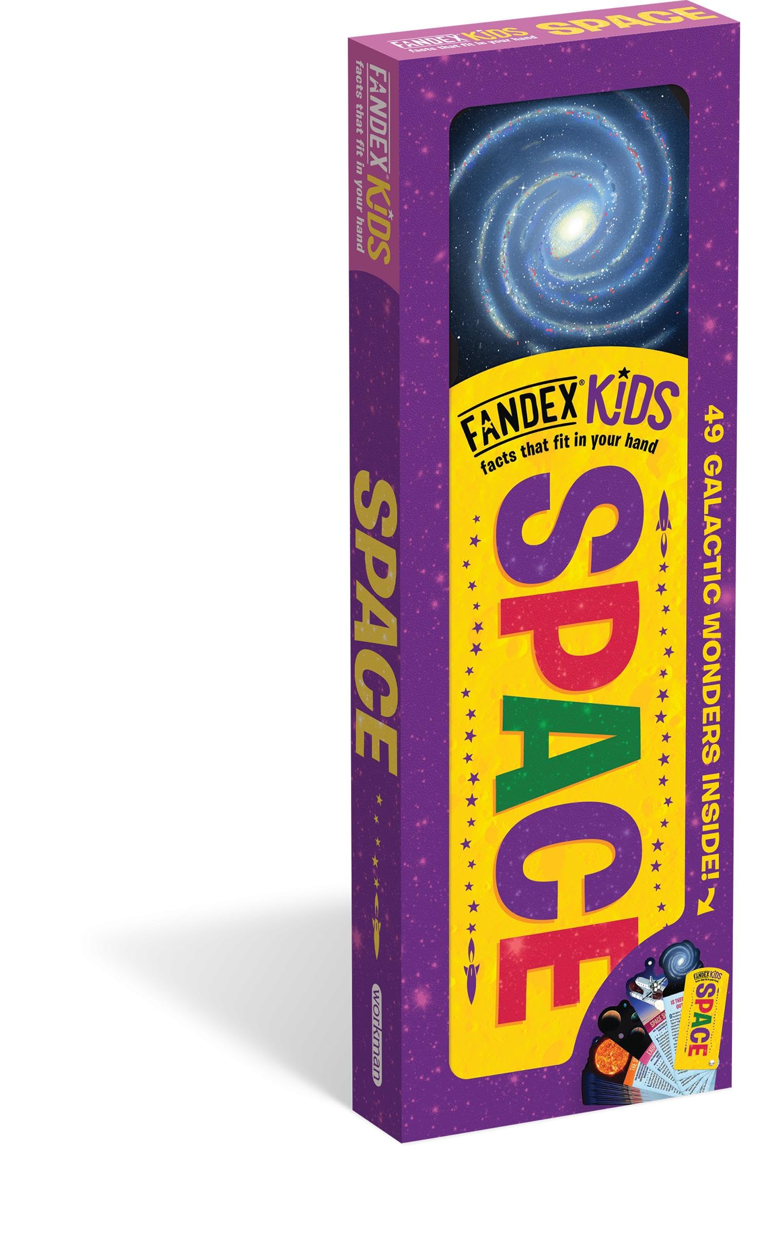 Fandex Kids: Space: Facts That Fit in Your Hand: 49 Galactic Wonders Inside! Natural Sciences