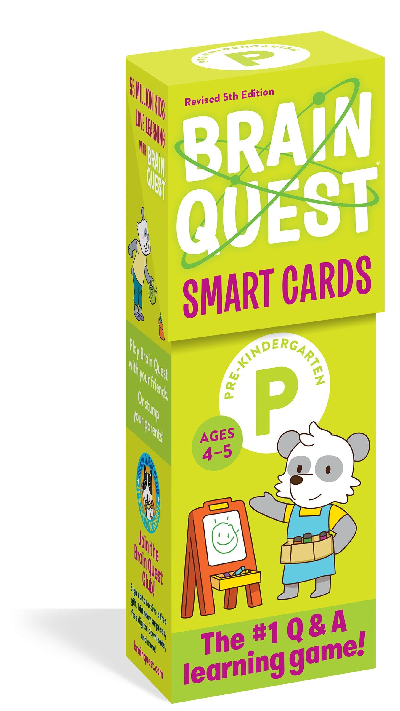 Brain Quest Pre-Kindergarten Smart Cards Revised 5th Edition (Brain Quest Smart Cards) Tiptoi & Games