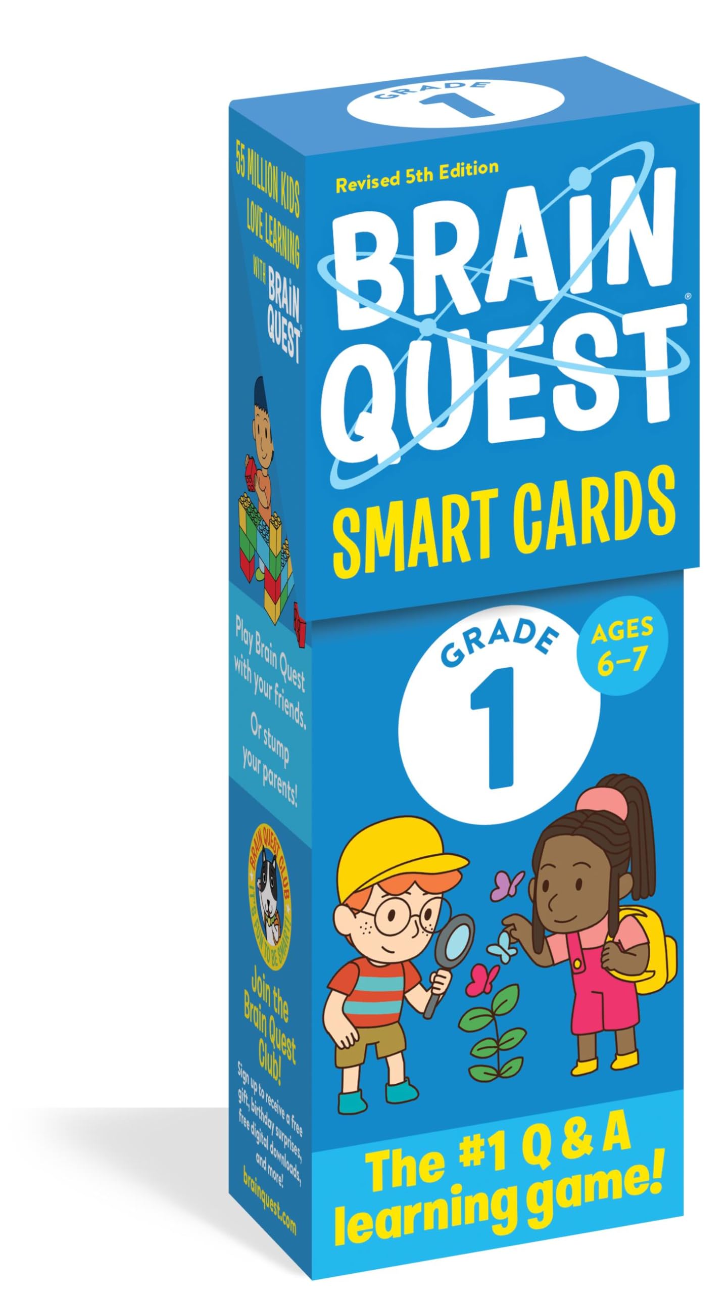 Brain Quest 1st Grade Smart Cards Revised 5th Edition (Brain Quest Smart Cards) Tiptoi & Games