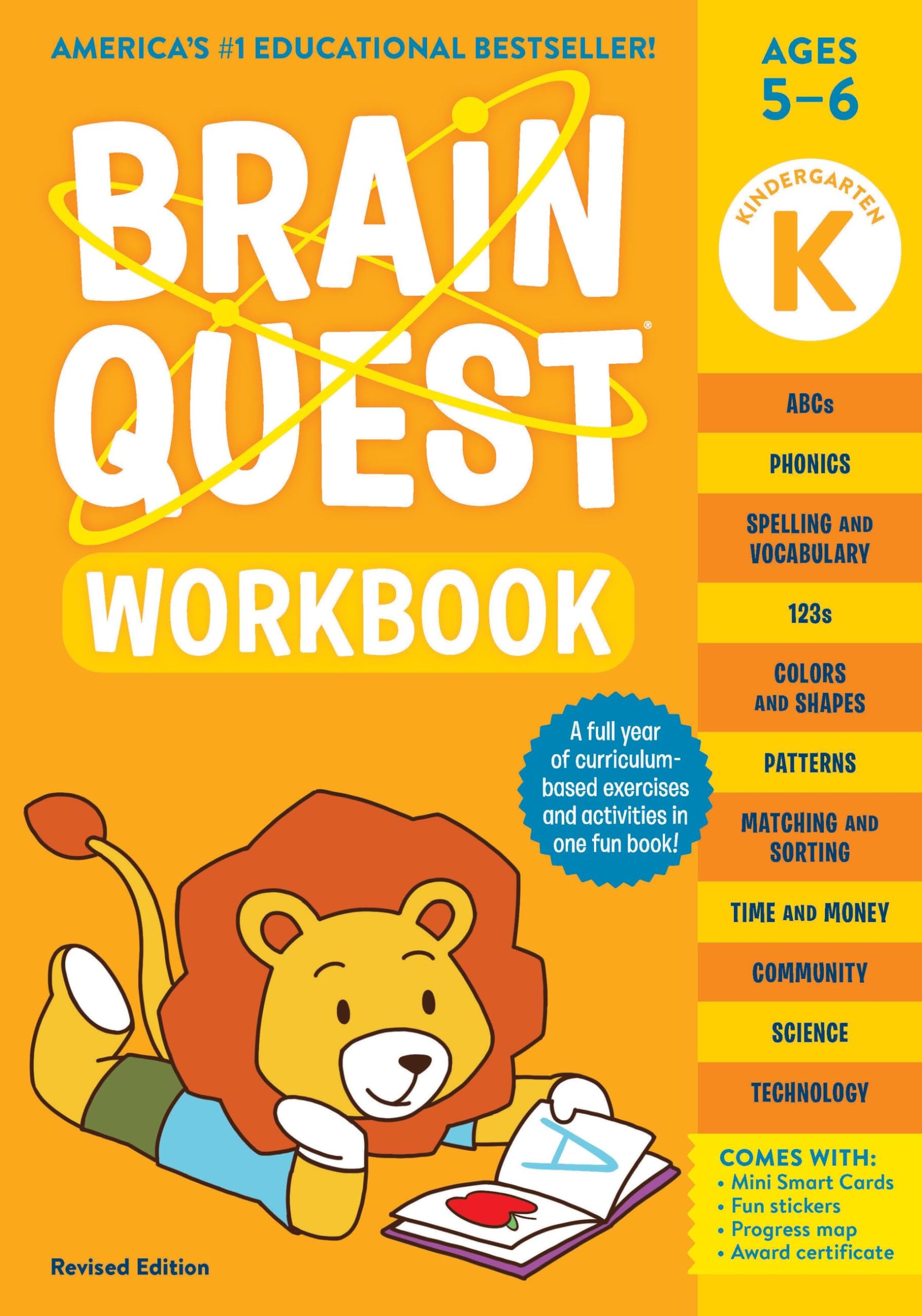 Brain Quest Workbook: Kindergarten Revised Edition General education Books