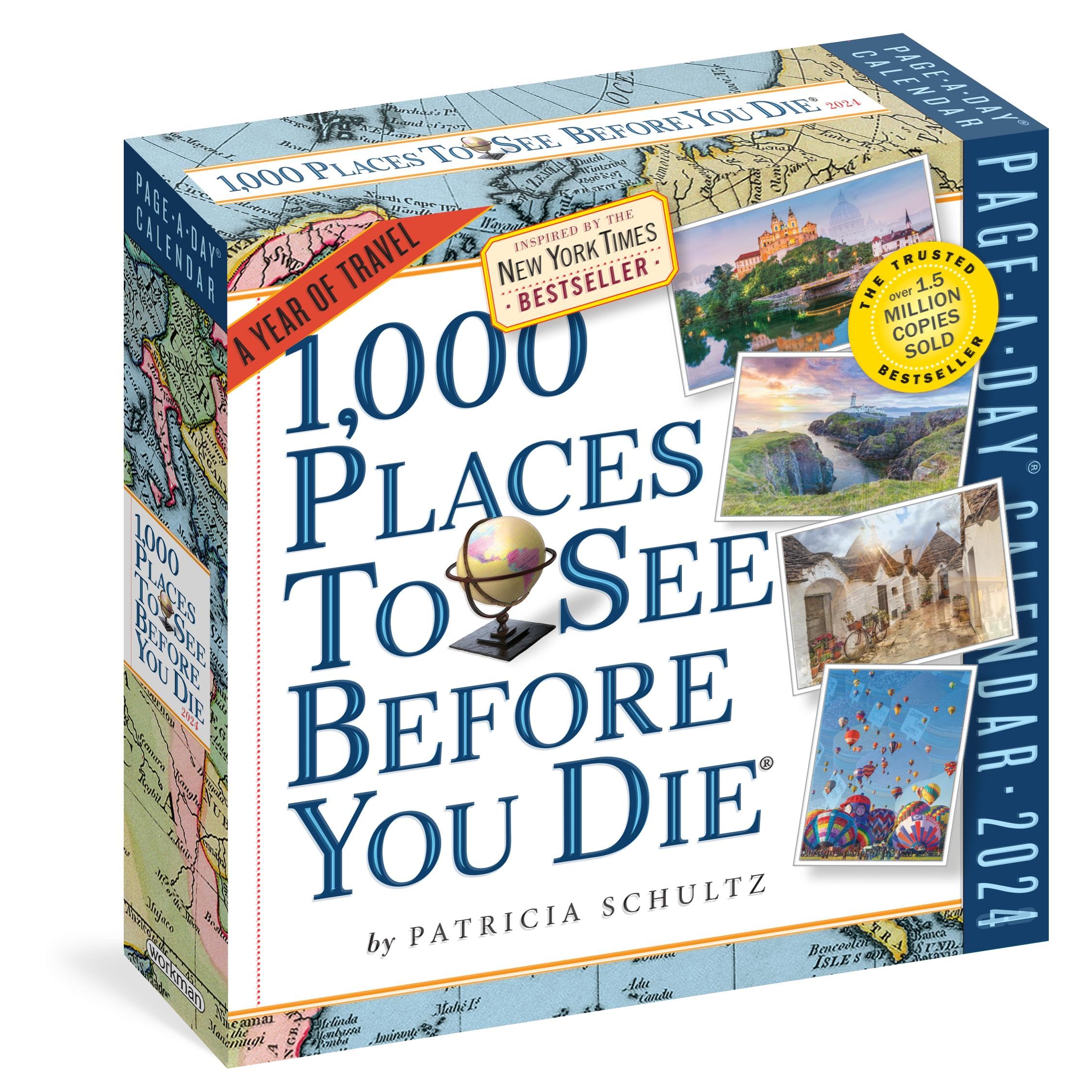 1,000 Places to See Before You Die Page-A-Day Calendar 2024: A Year of Travel Travel