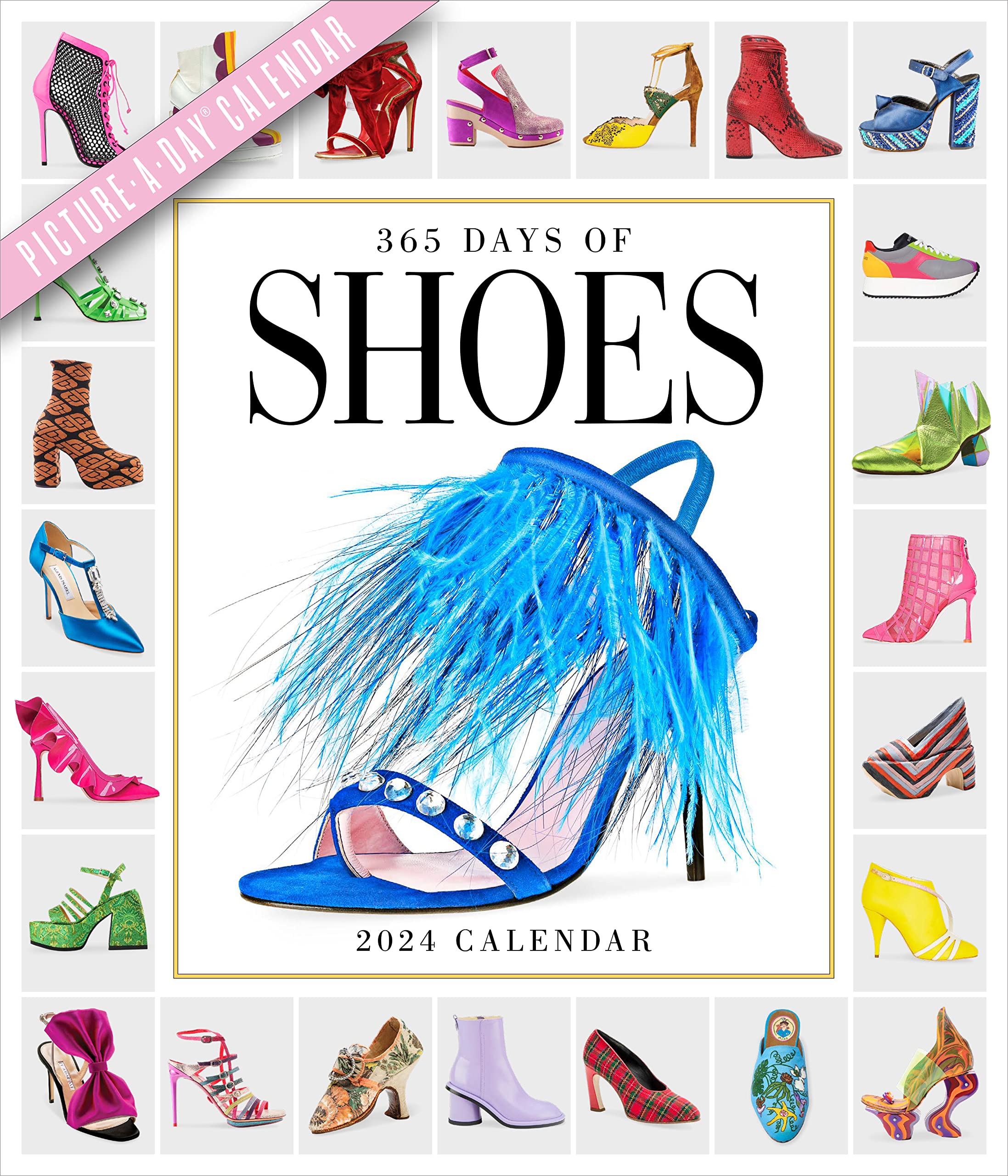 365 Days of Shoes Picture-A-Day Wall Calendar 2024: An Obsessive Extravaganza Film, Art & Culture