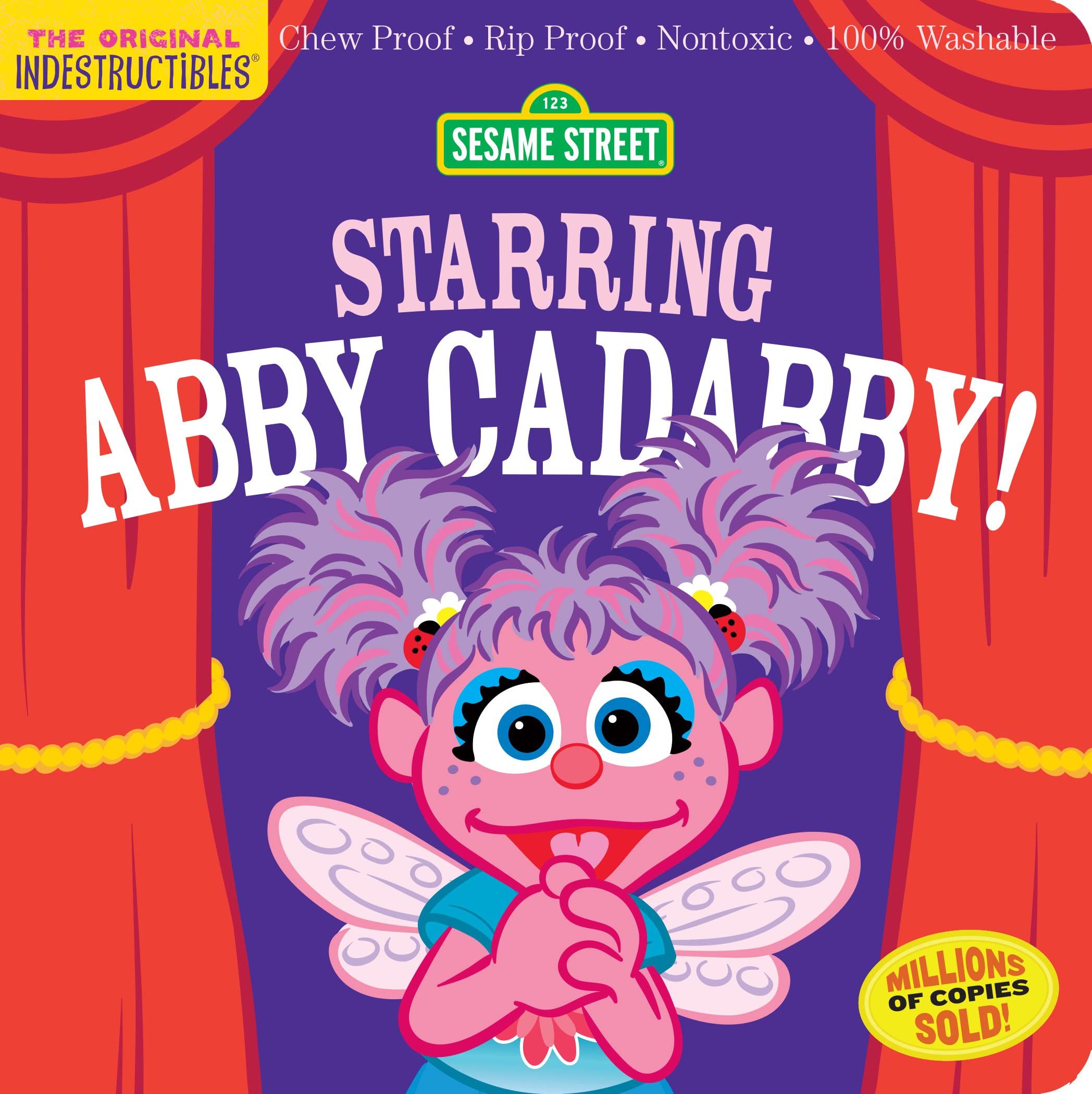 Indestructibles: Sesame Street: Starring Abby Cadabby!: Chew Proof · Rip Proof · Nontoxic · 100% Washable (Book for Babies, Newborn Books, Safe to Chew) Parents & Children