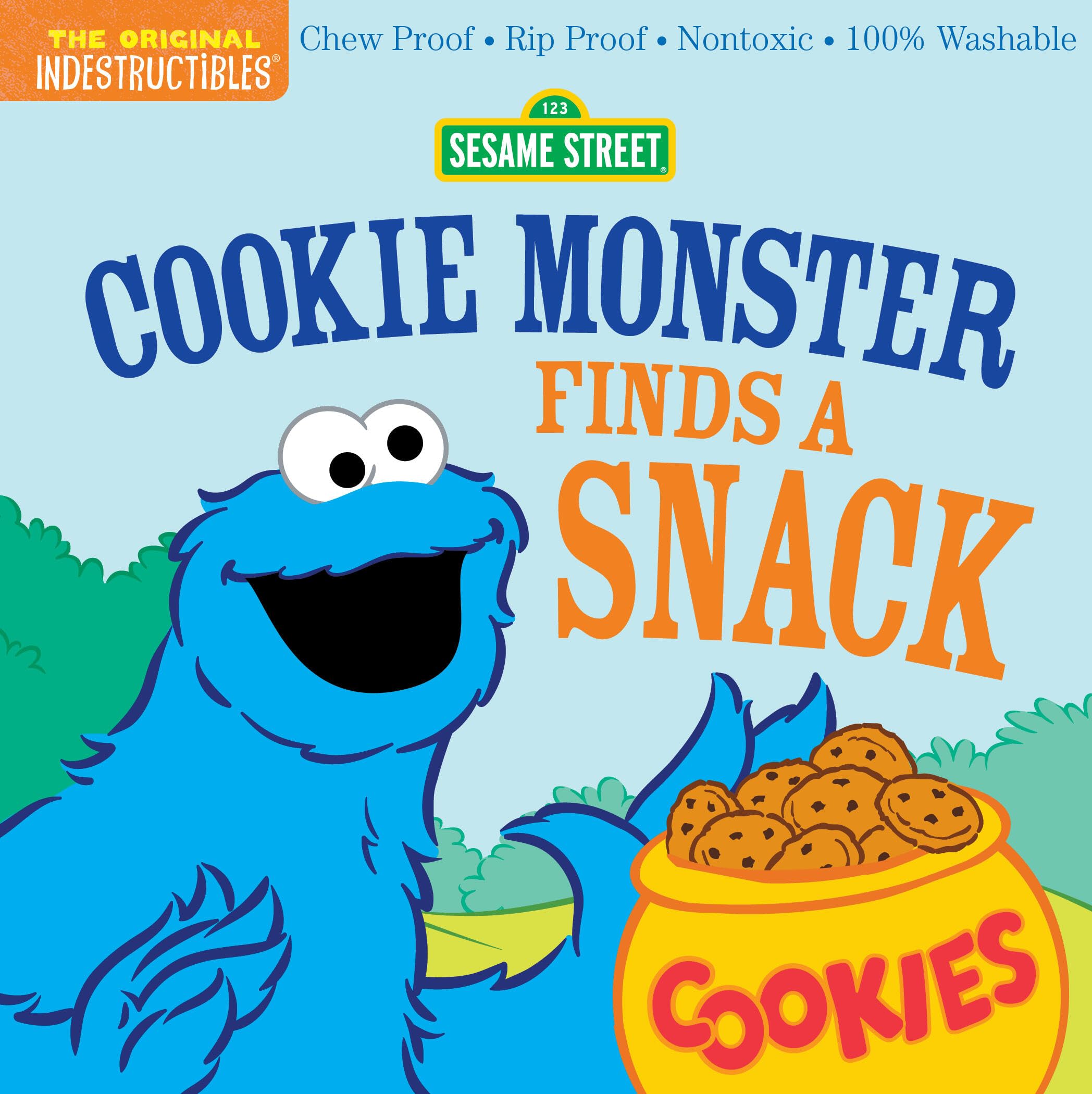 Indestructibles: Sesame Street: Cookie Monster Finds a Snack Parents & Children