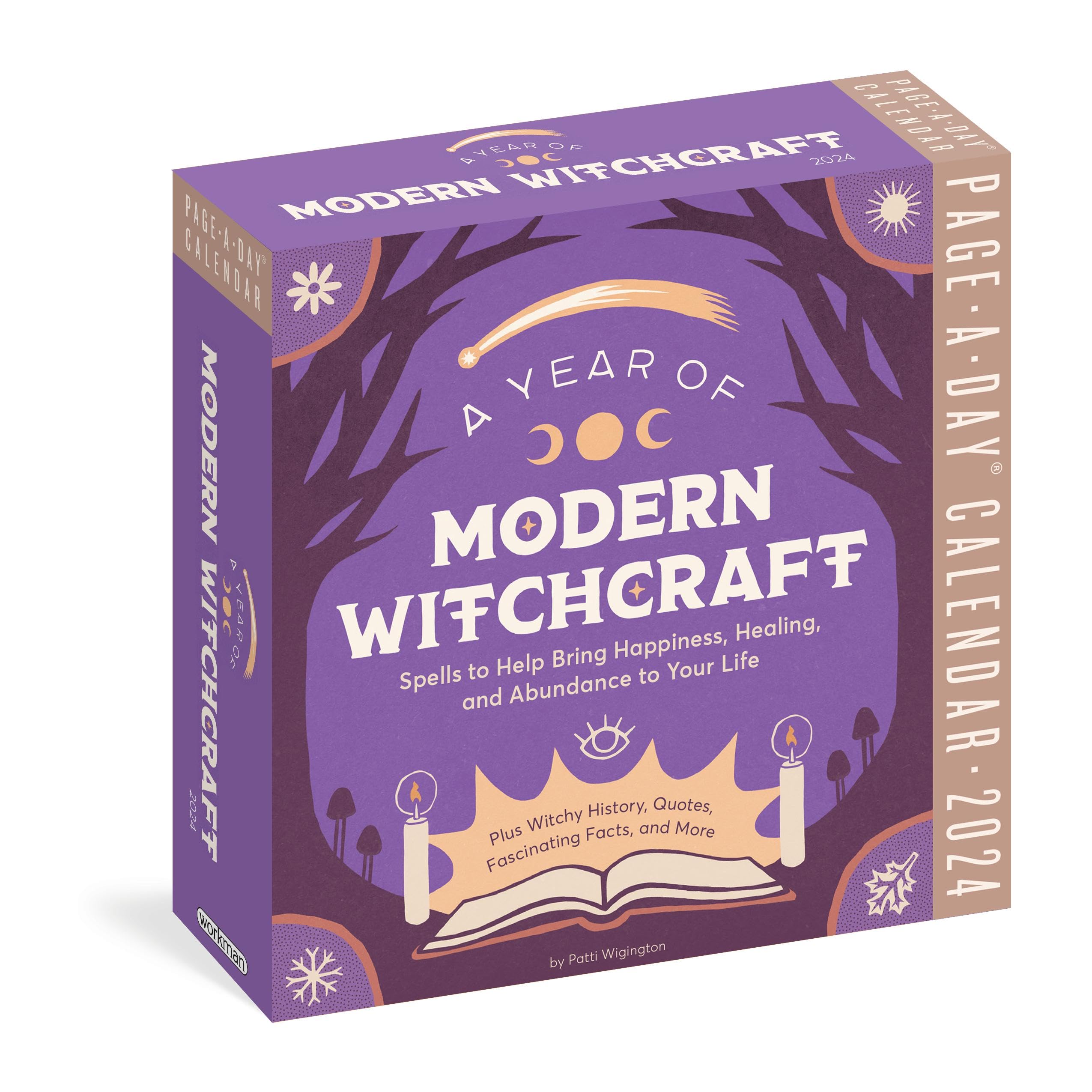 A Year of Modern Witchcraft Page-A-Day Calendar 2024: Spells to Help Bring Happiness, Healing, and Abundance to Your Life Horror & Mystery
