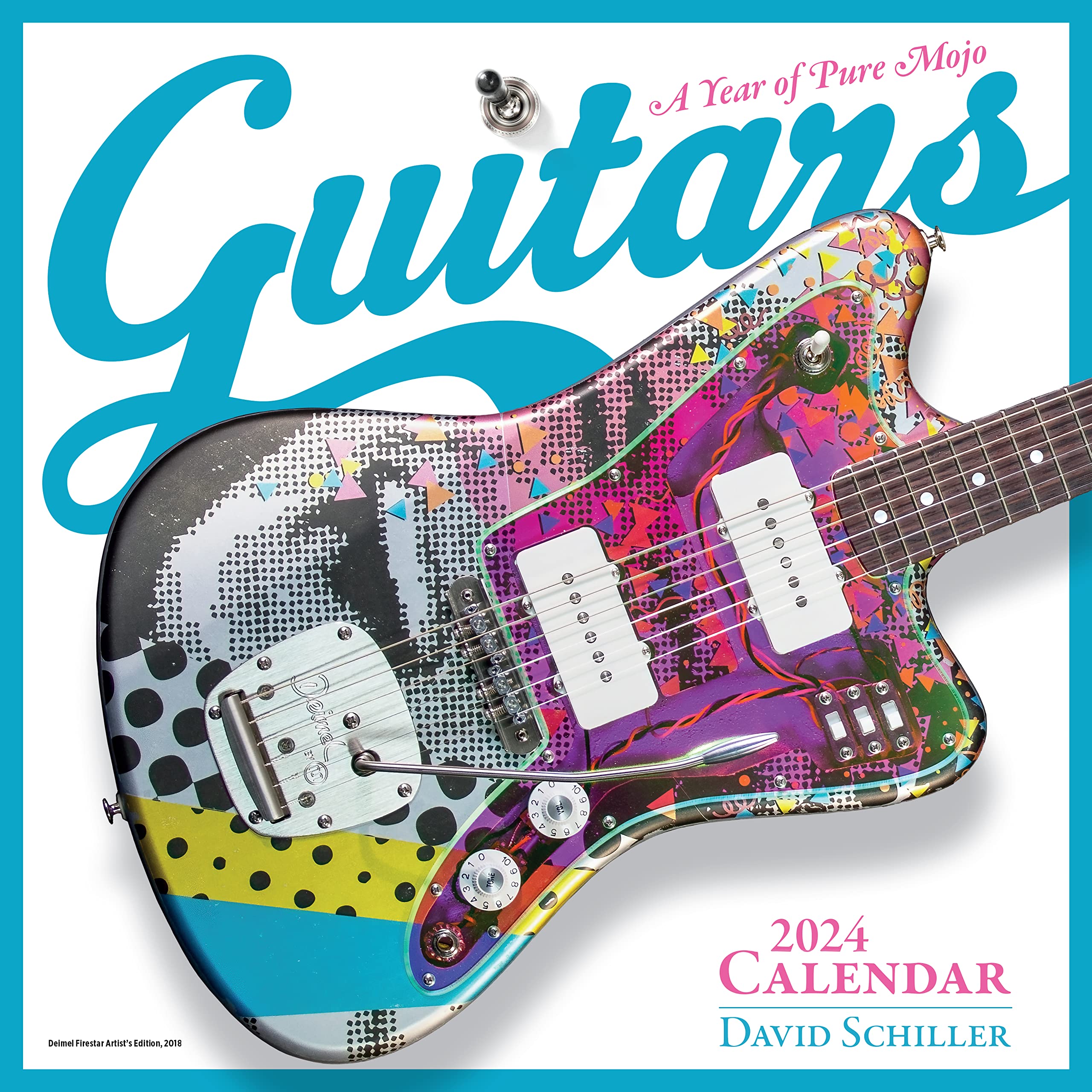 Guitars Wall Calendar 2024: A Year of Pure Mojo Arts & Music