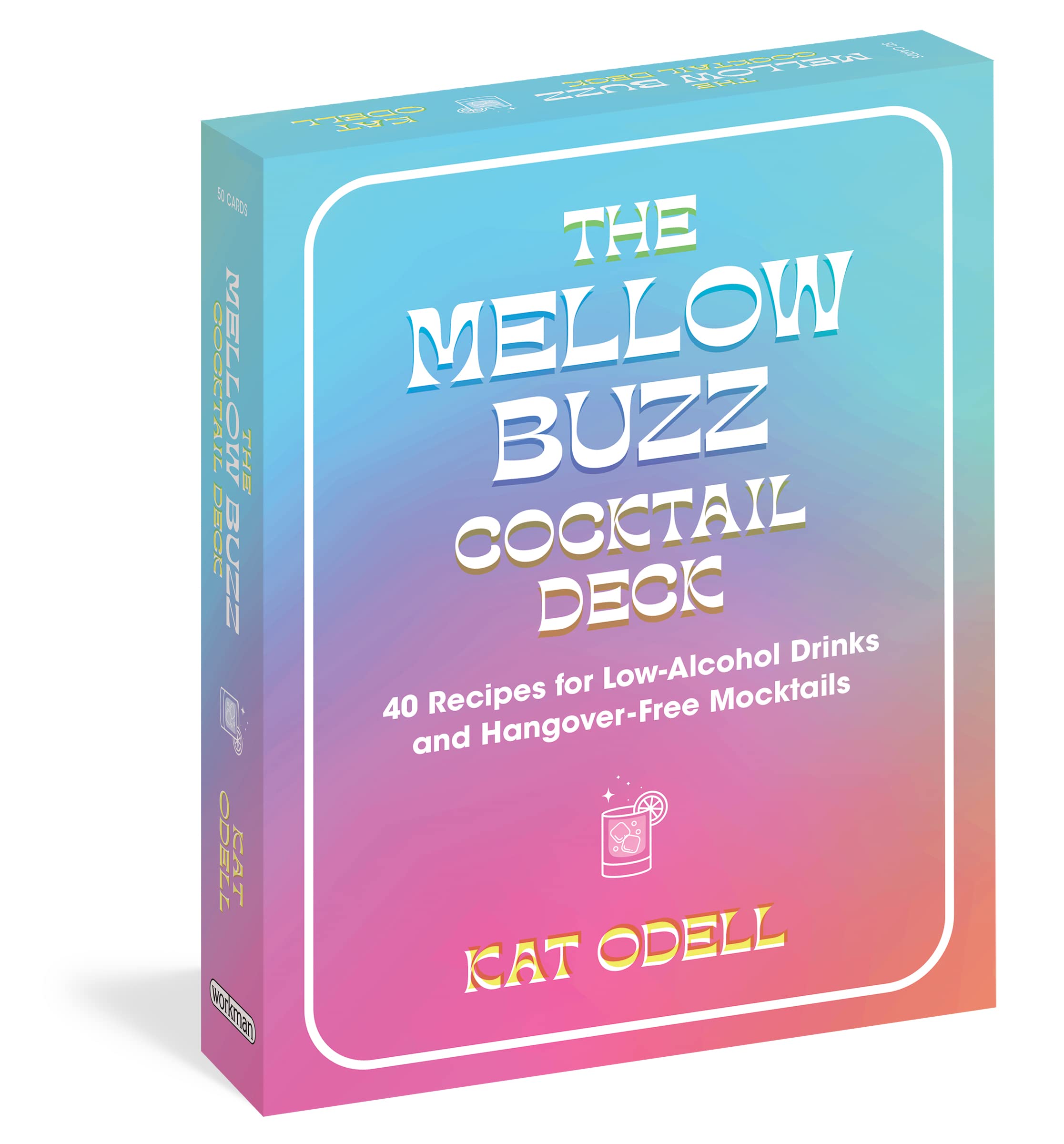 The Mellow Buzz Cocktail Deck: 40 Recipes for Low-Alcohol Drinks and Hangover-Free Mocktails (Workman Card Decks) Leisure, Home & Garden