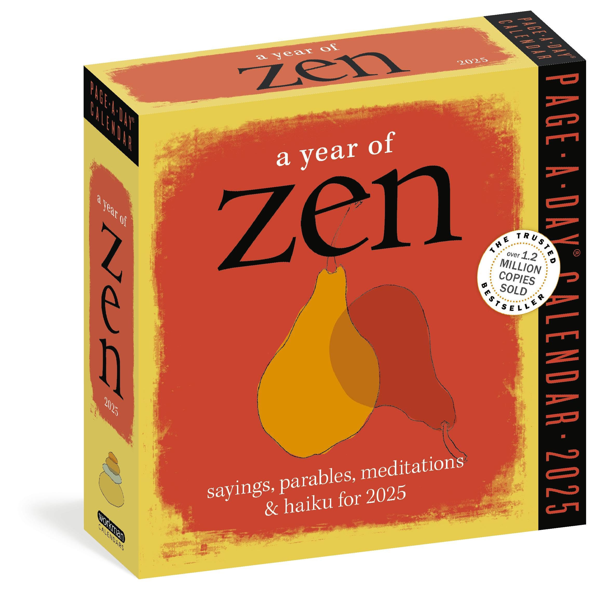 A Year of Zen Page-A-Day® Calendar 2025: Sayings, Parables, Meditations & Haiku for 2025 Philosophy