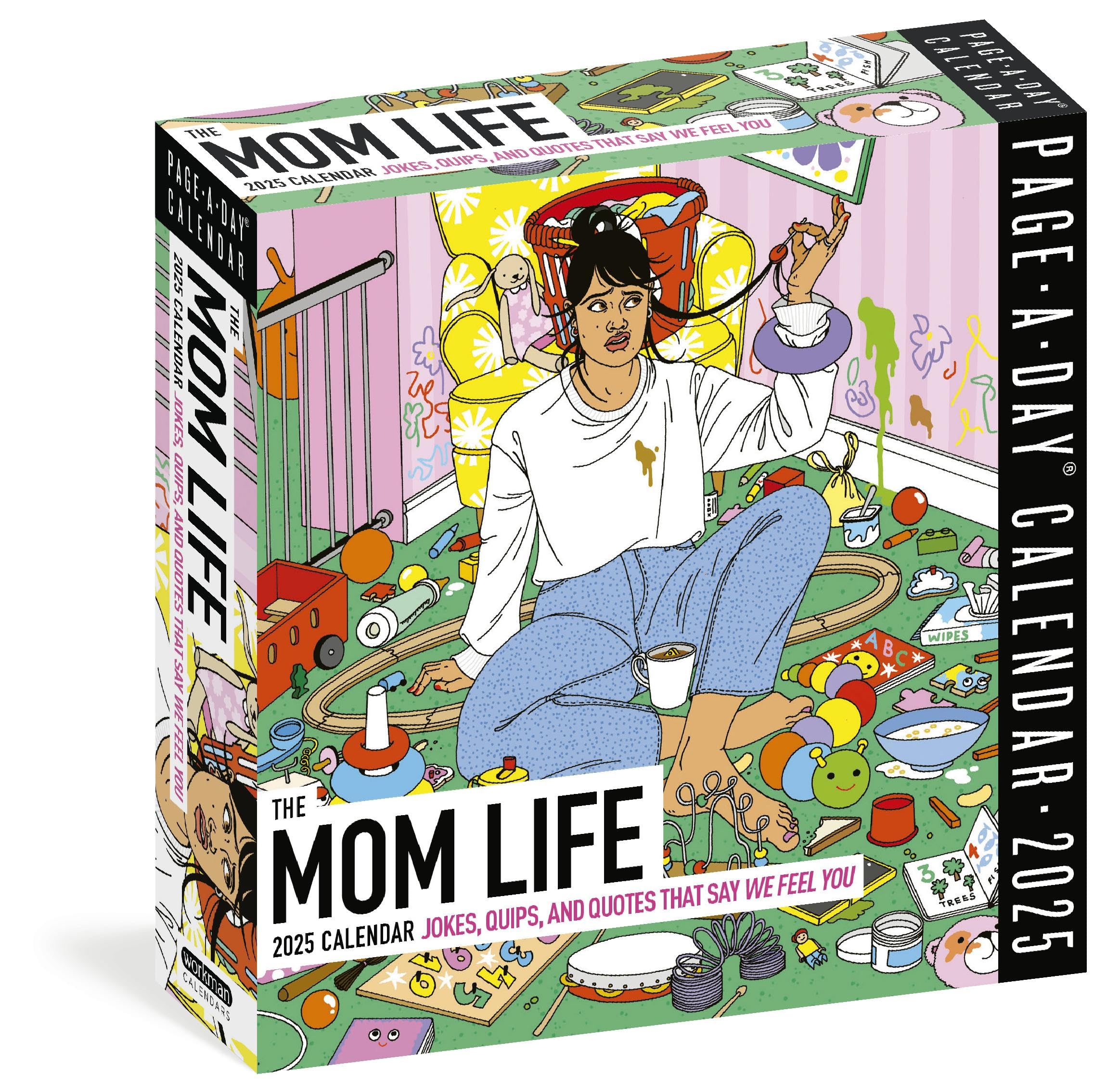 Mom Life Page-A-Day® Calendar 2025: Jokes, Quips, and Quotes That Say "We Feel You" Leisure, Home & Garden