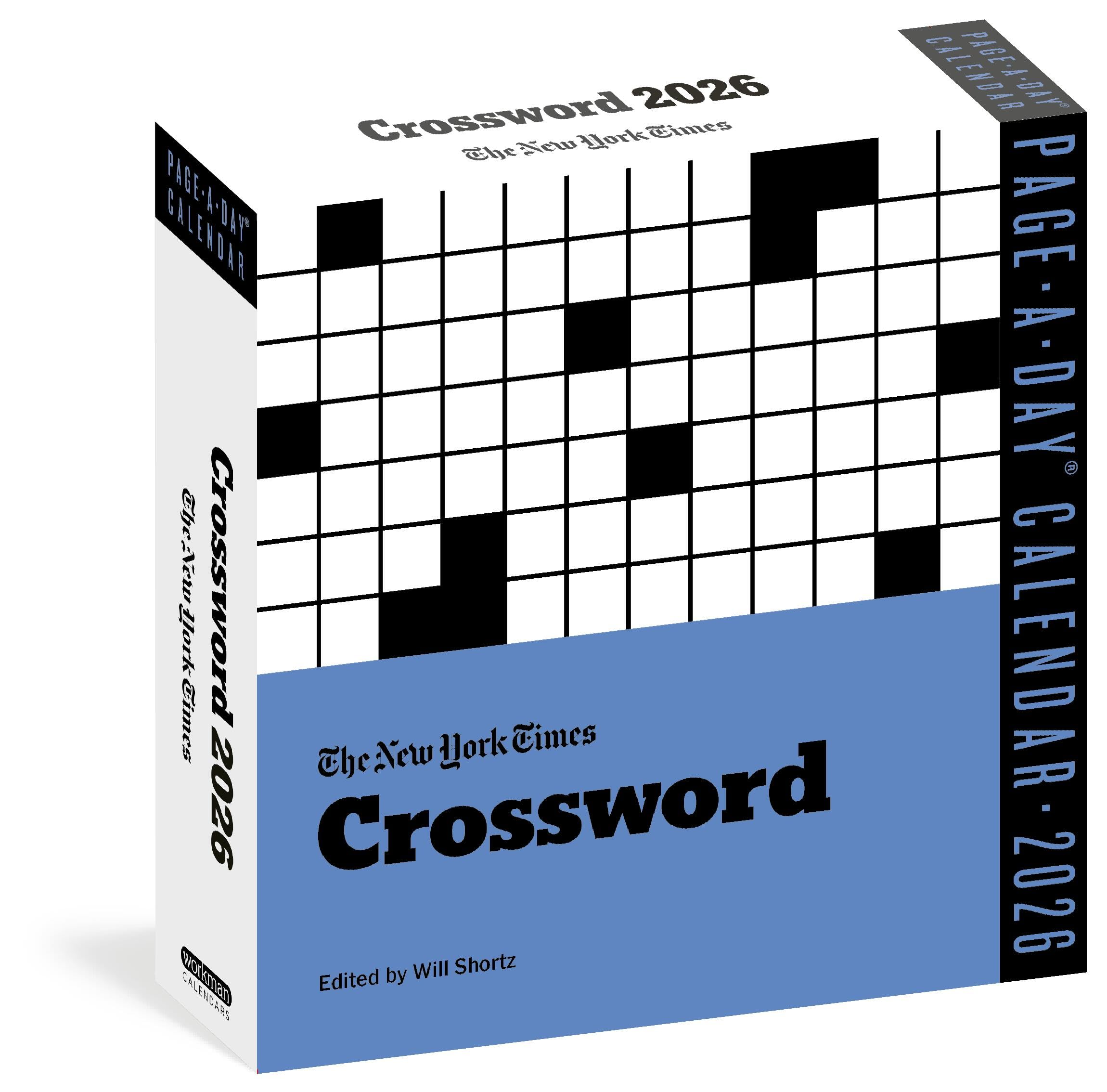 New York Times Crossword Page-A-Day® Calendar 2026 Leisure & Fun