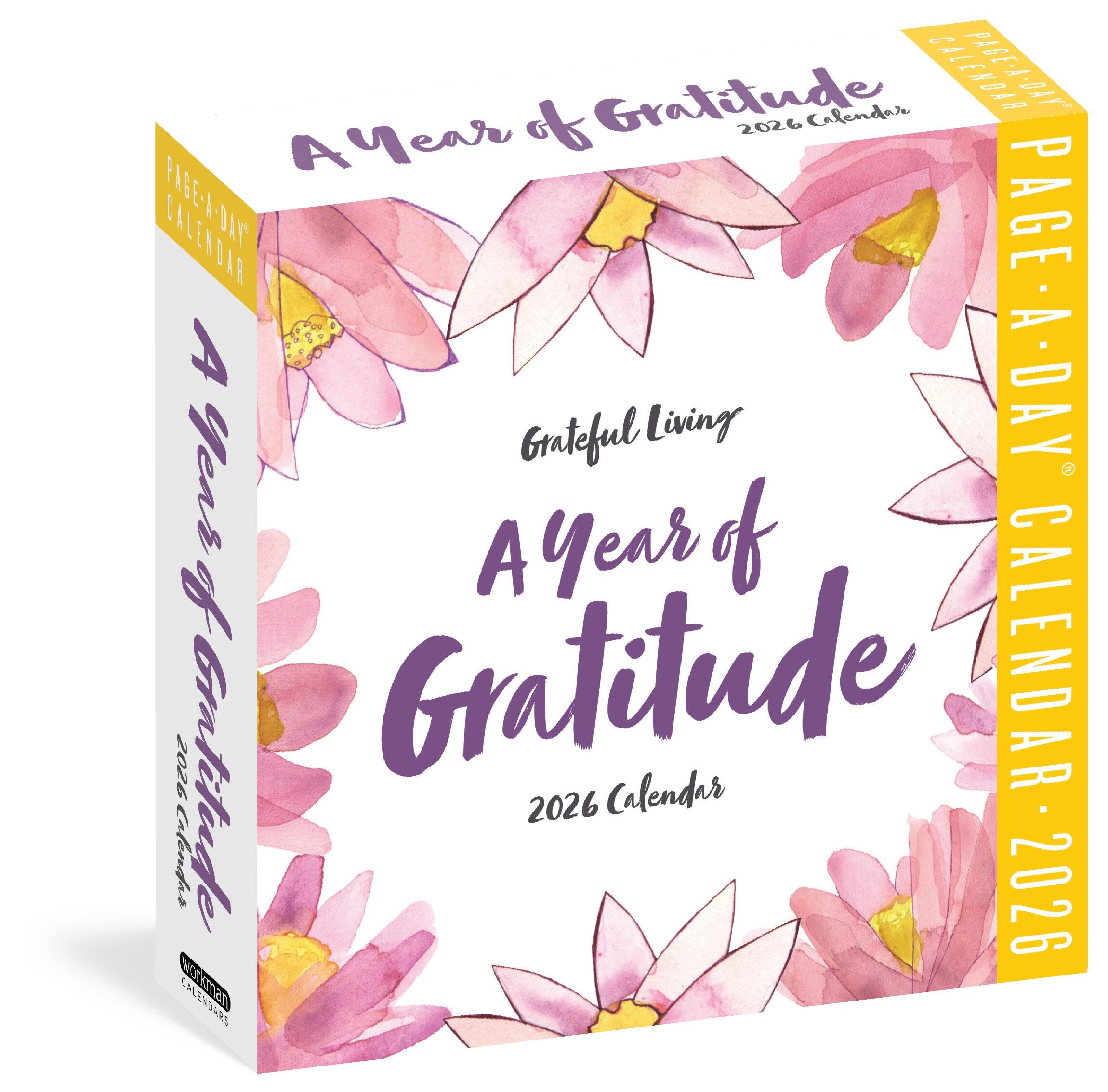 Year of Gratitude Page-A-Day® Calendar 2026 Business, Finance & Career