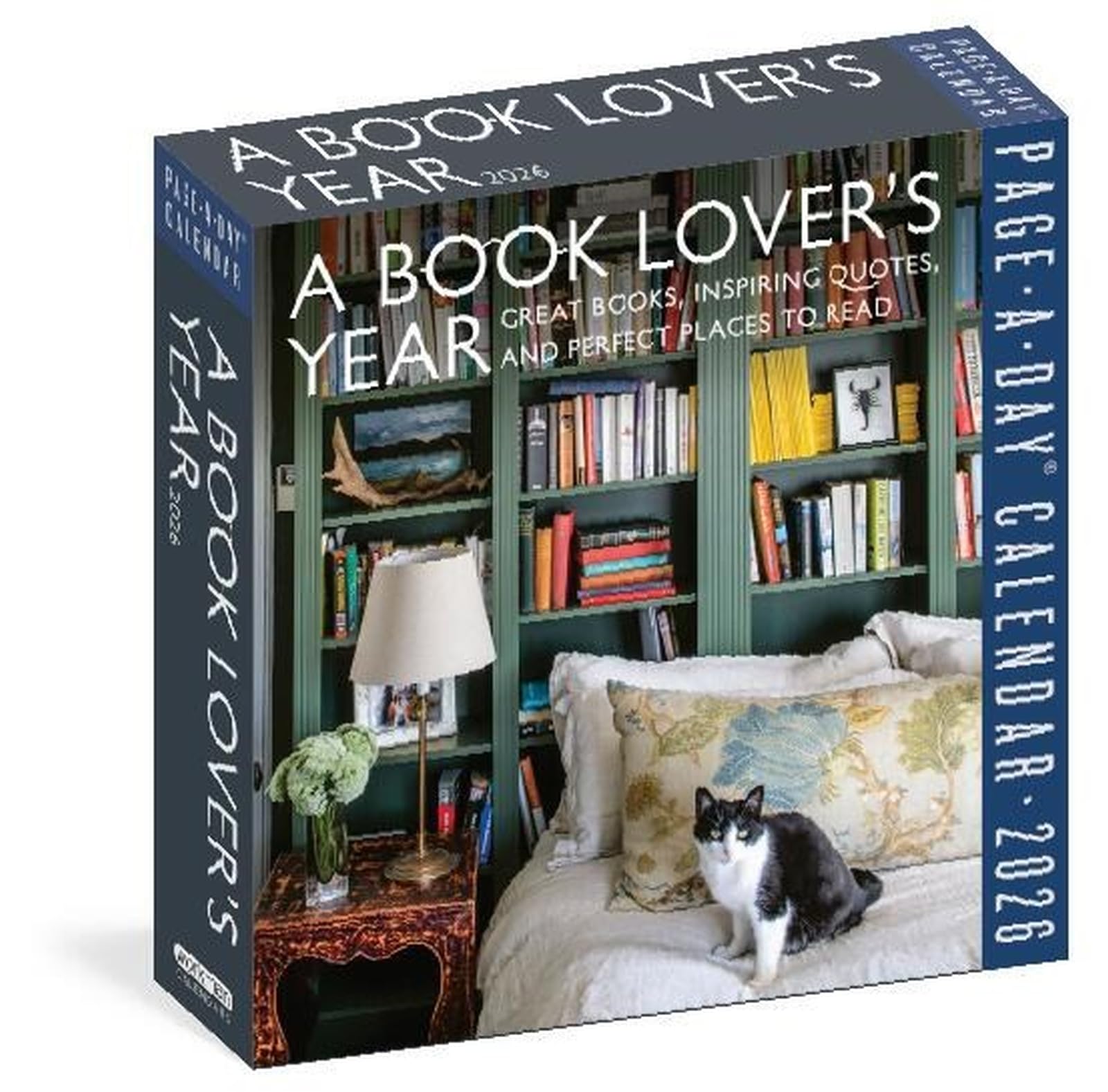 A Book Lover's Year Page-A-Day® Calendar 2026: Great Books, Inspiring Quotes, and Perfect Places to Read Contemporary literature
