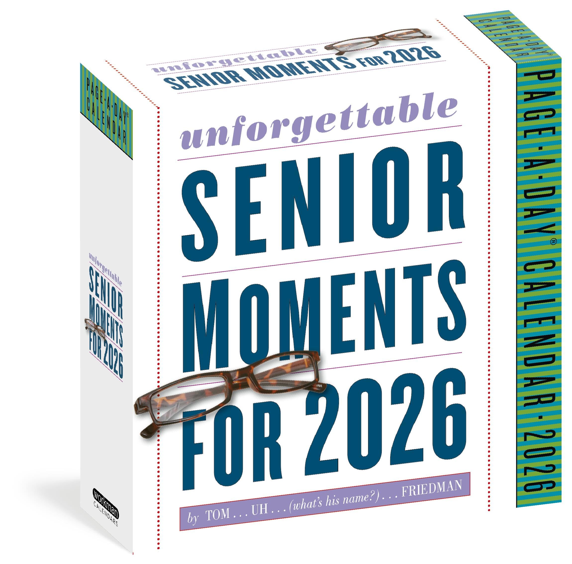 Unforgettable Senior Moments Page-A-Day® Calendar 2026 Leisure & Fun