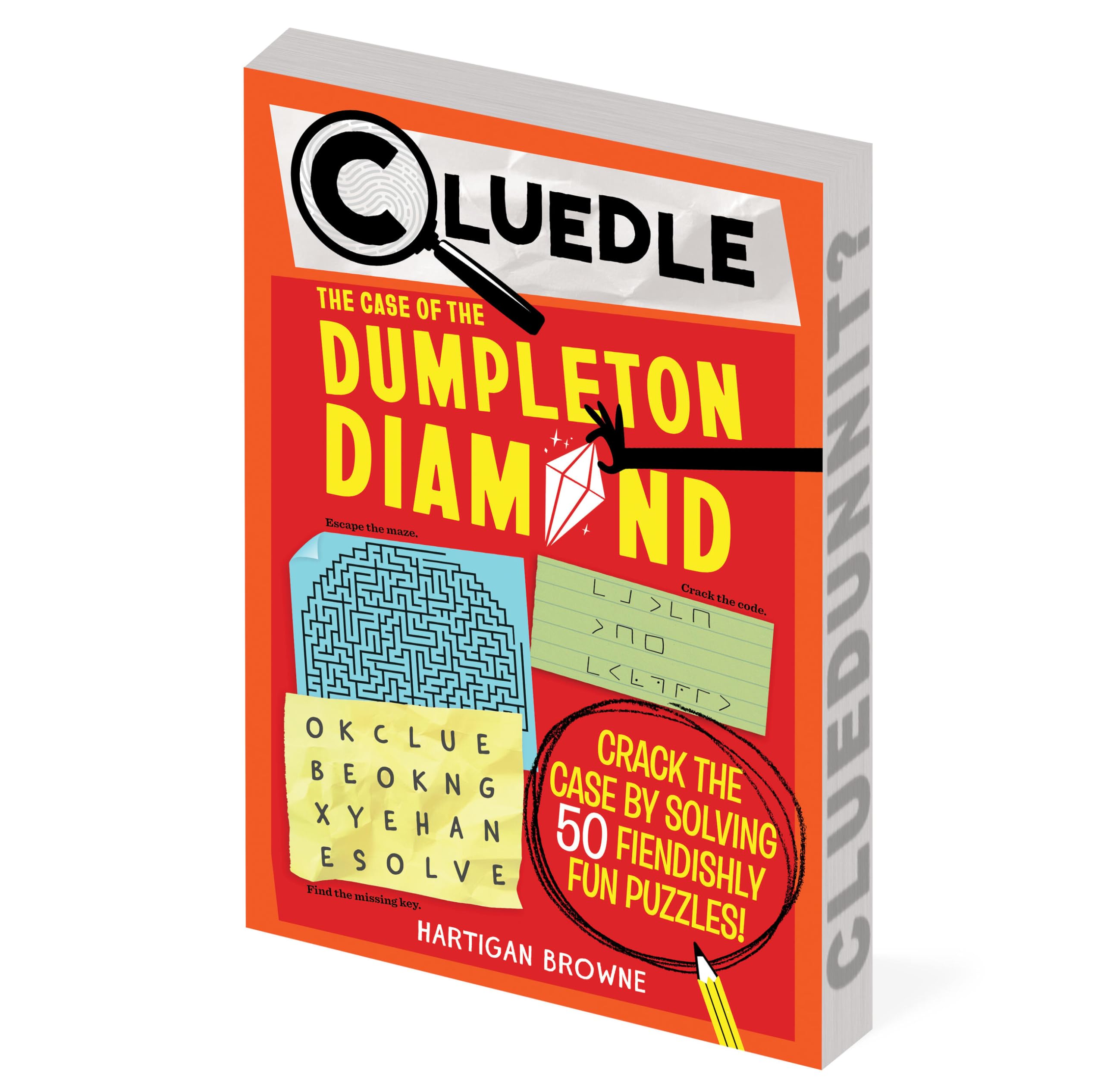 Cluedle: The Case of the Dumpleton Diamond (Book 1) Tiptoi & Games