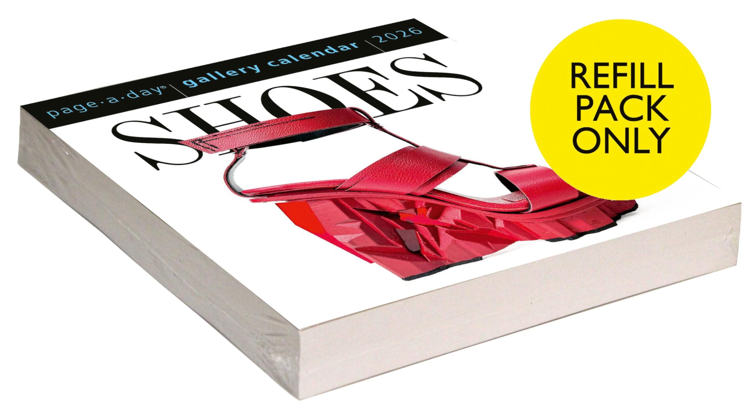 Shoes Page-A-Day® Gallery Calendar Refill Pack 2026 Film, Art & Culture