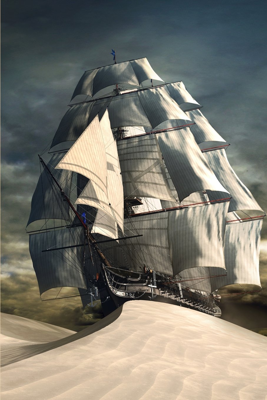 Dream Ship Journal: 150 Page Blank Sketch Book / Journal: Log Your Dreams, Musings and Fantasies Self-help