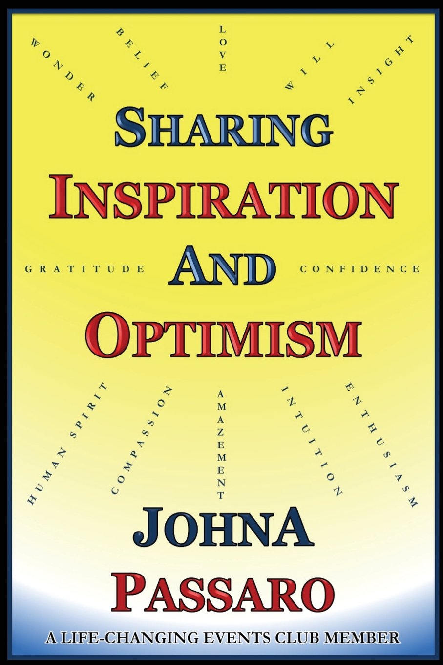 Sharing Inspiration and Optimism: Essays on Life by a Life-Changing Events Club Member Lifestyle