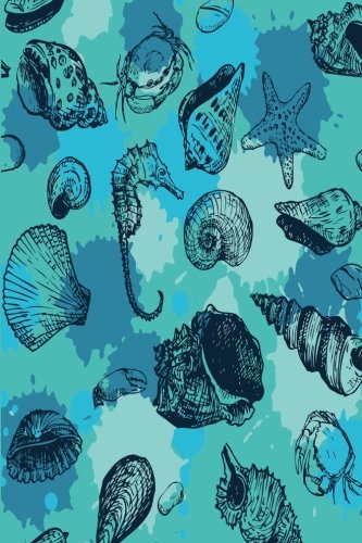 Ocean Shell Sketchbook: 150 page blank notebook: Record your dreams, musings and fantasies Lifestyle