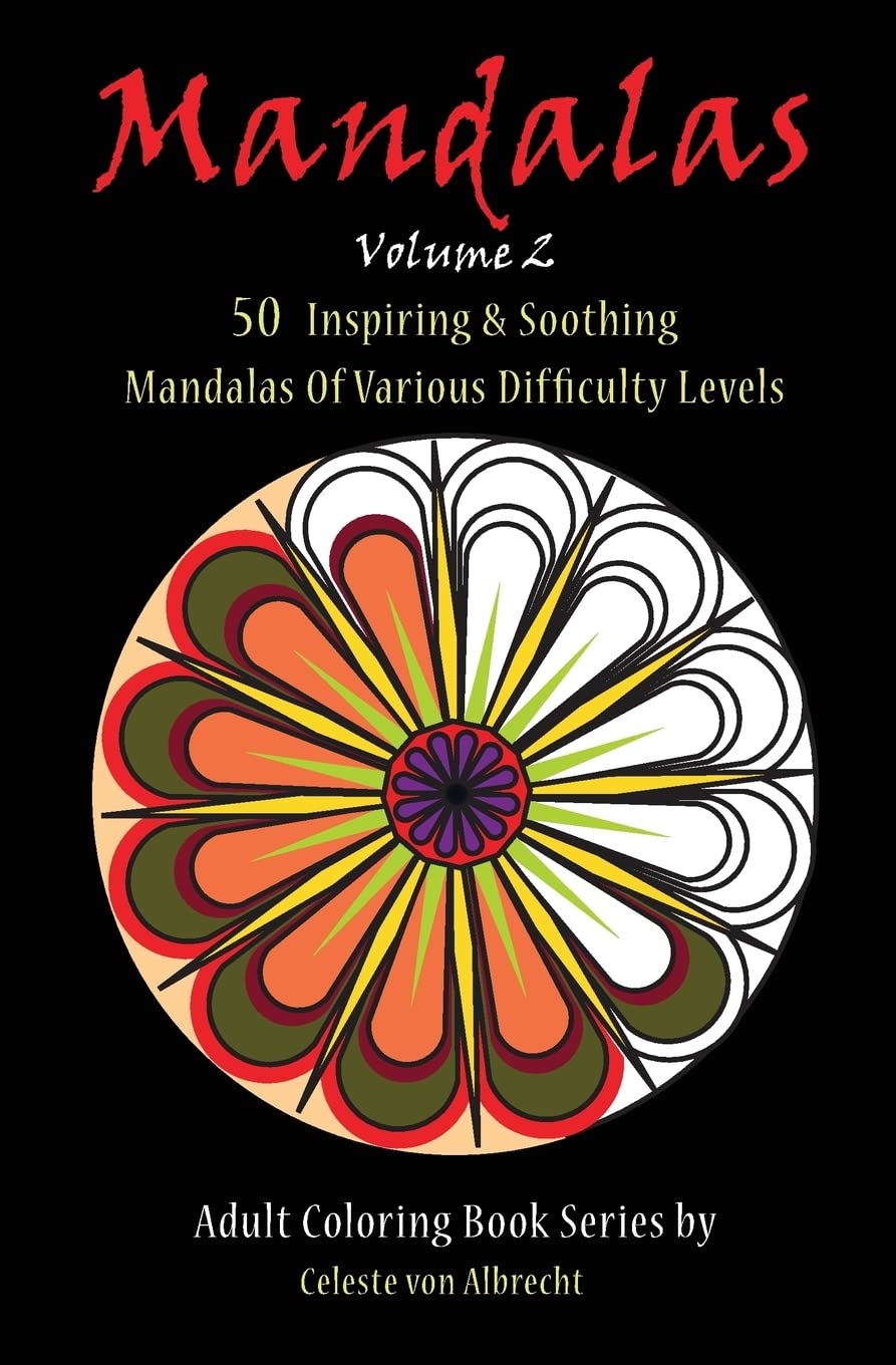Mandalas: 50 Inspiring & Soothing Mandalas Of Various Difficulty Levels (Mandalas - Pocket Size, Band 2) Health, Nutrition & Fitness