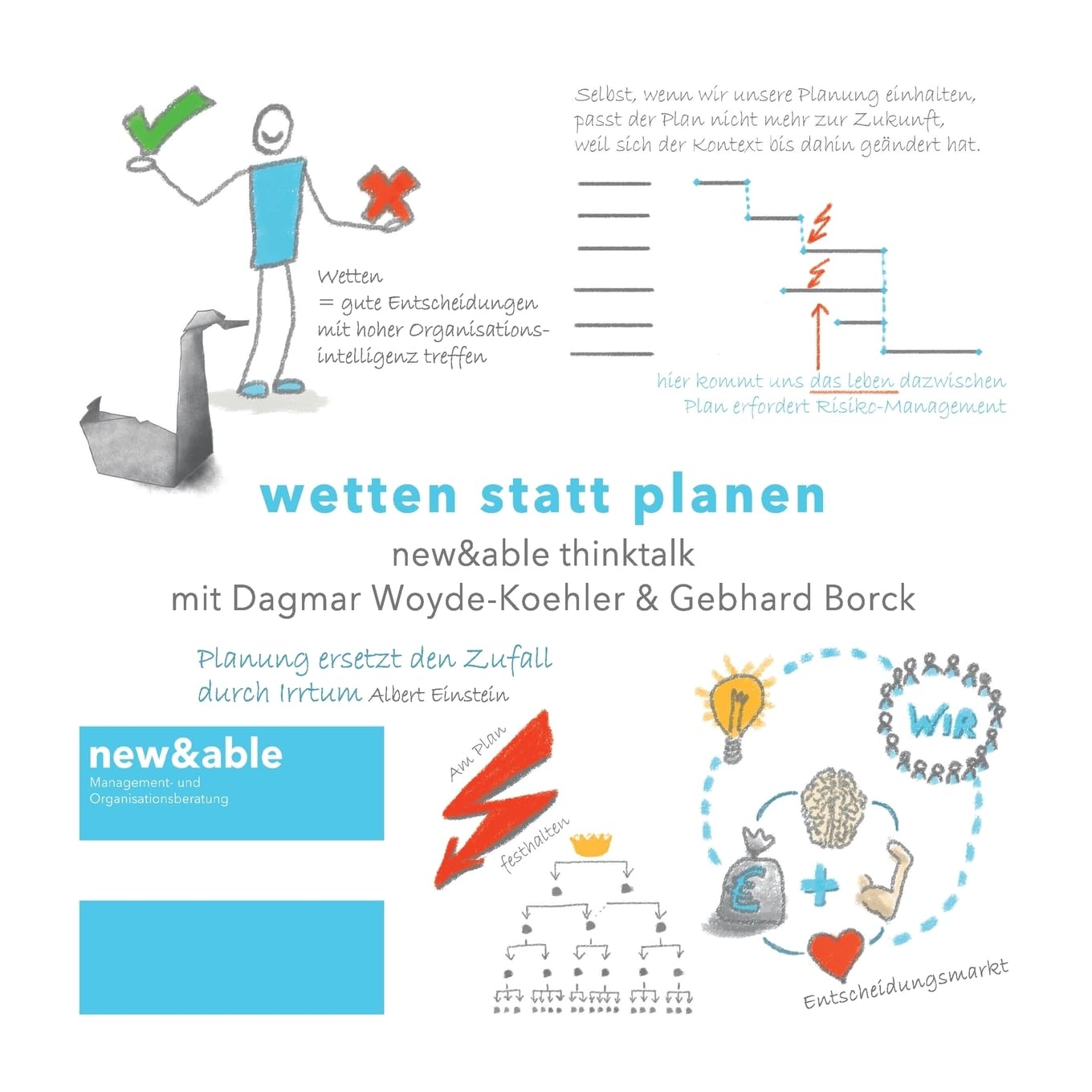 wetten statt planen: new&able thinktalk Business, Finance & Career