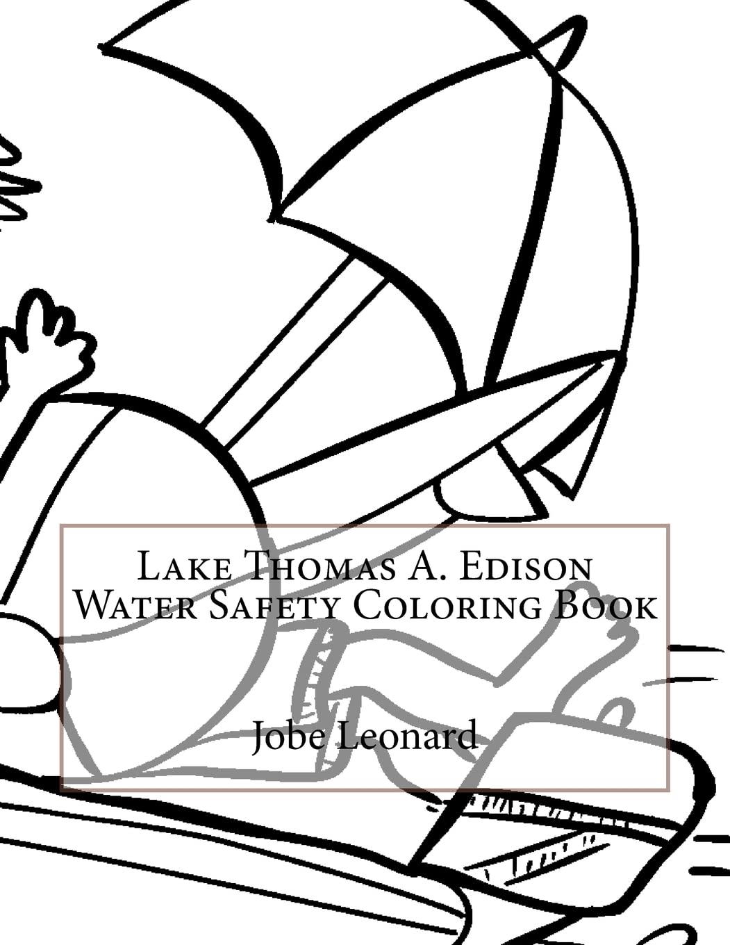 Lake Thomas A. Edison Water Safety Coloring Book Hobbies & Crafts