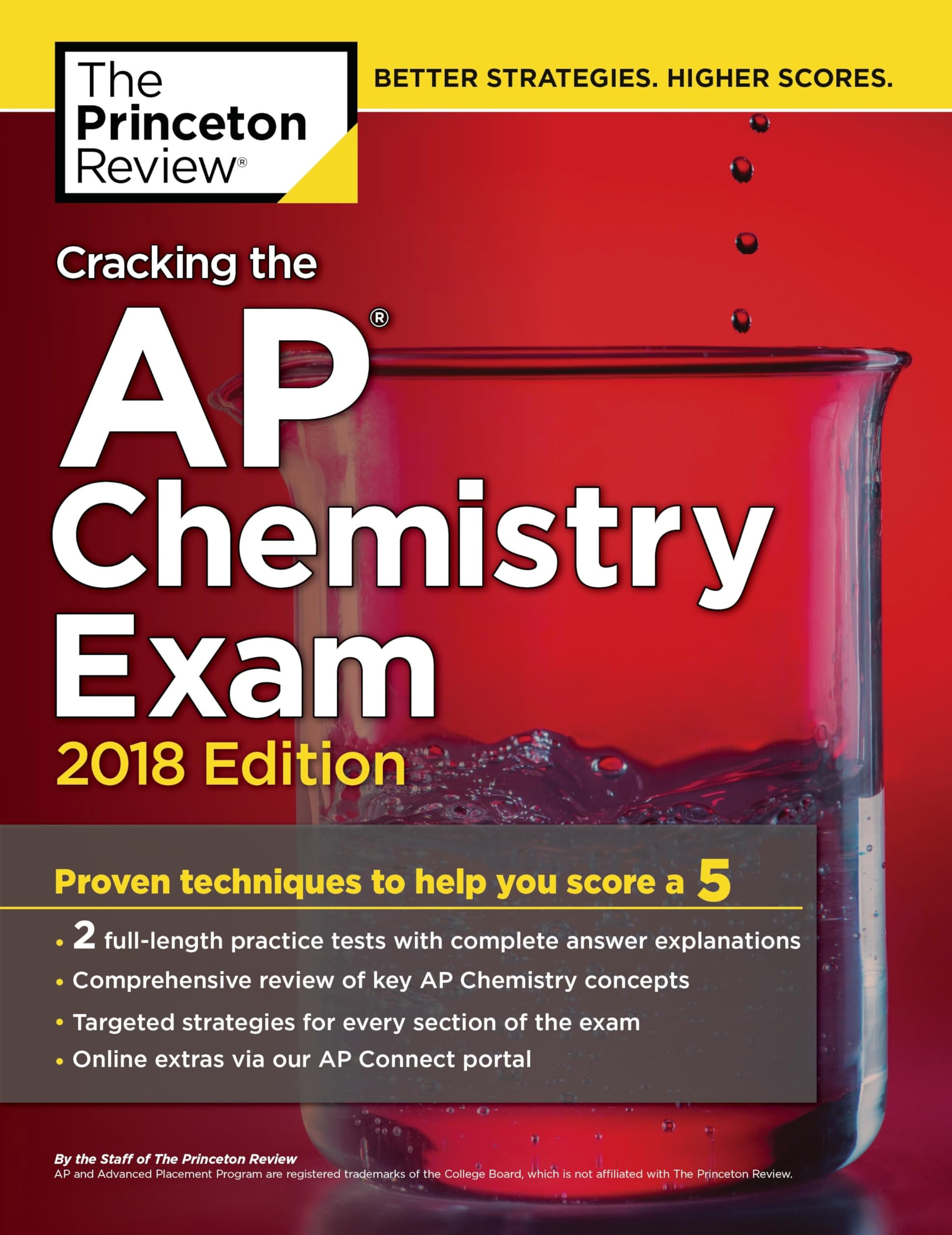 The Princeton Review Cracking the AP Chemistry Exam 2018 book