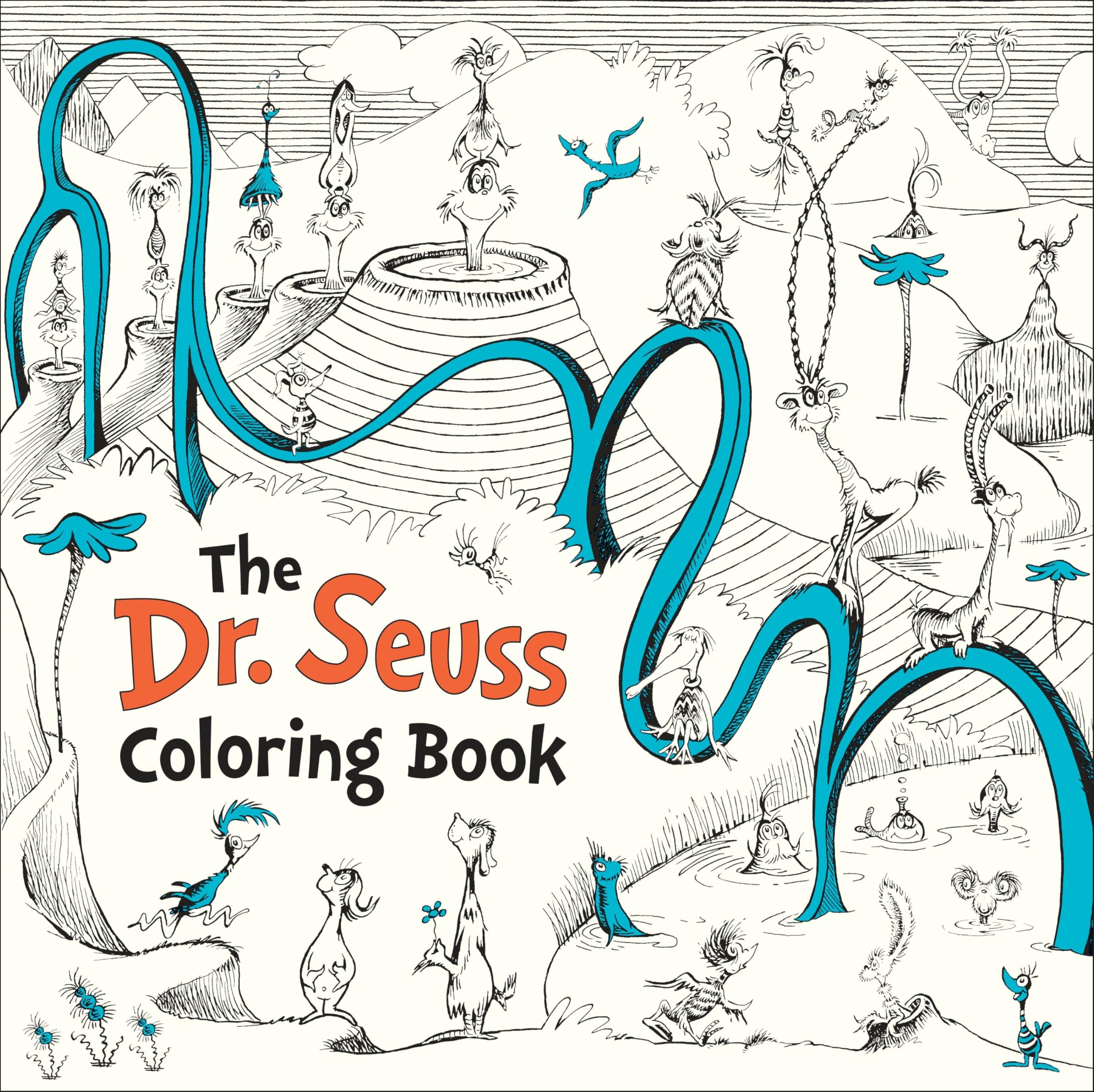 The Dr. Seuss Coloring Book: Malbuch (Dr. Seuss Coloring Books for Adults and Kids) Hobbies & Crafts