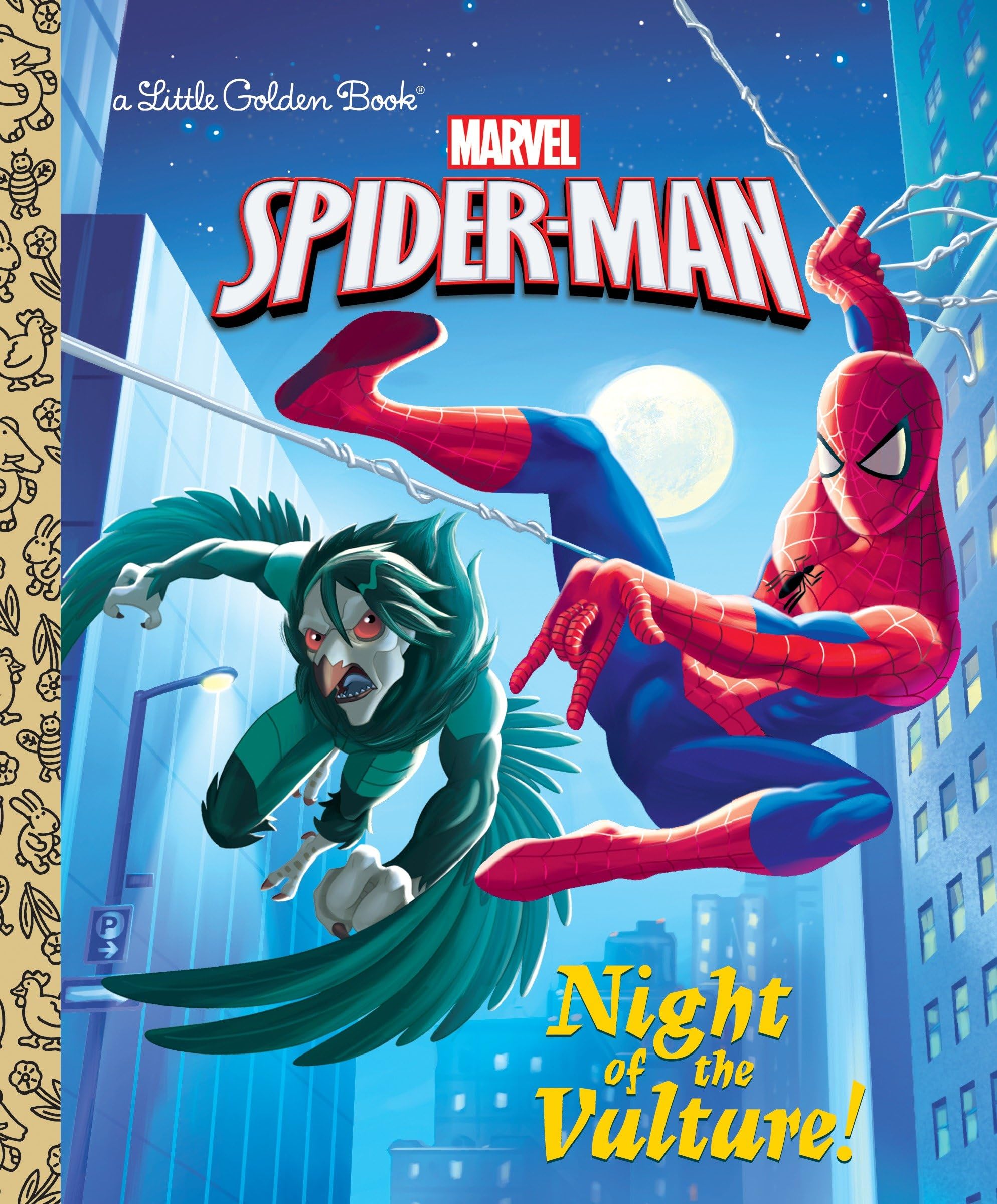 Night of the Vulture! (Marvel: Spider-Man) (Little Golden Books: Marvel Superman) Manga