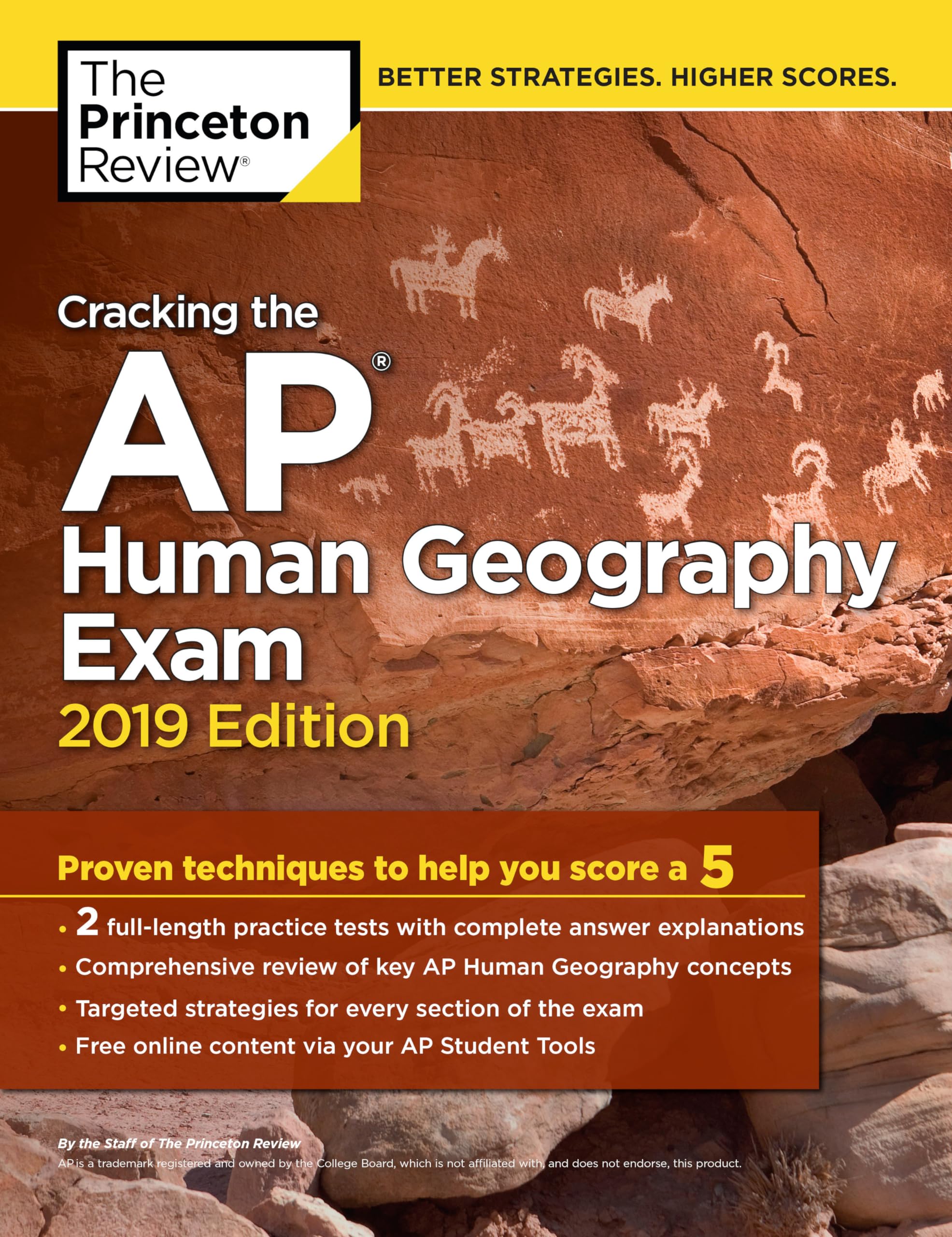 Cracking the AP Human Geography Exam, 2019 Edition: Practice Tests & Proven Techniques to Help You Score a 5 (College Test Preparation) Books