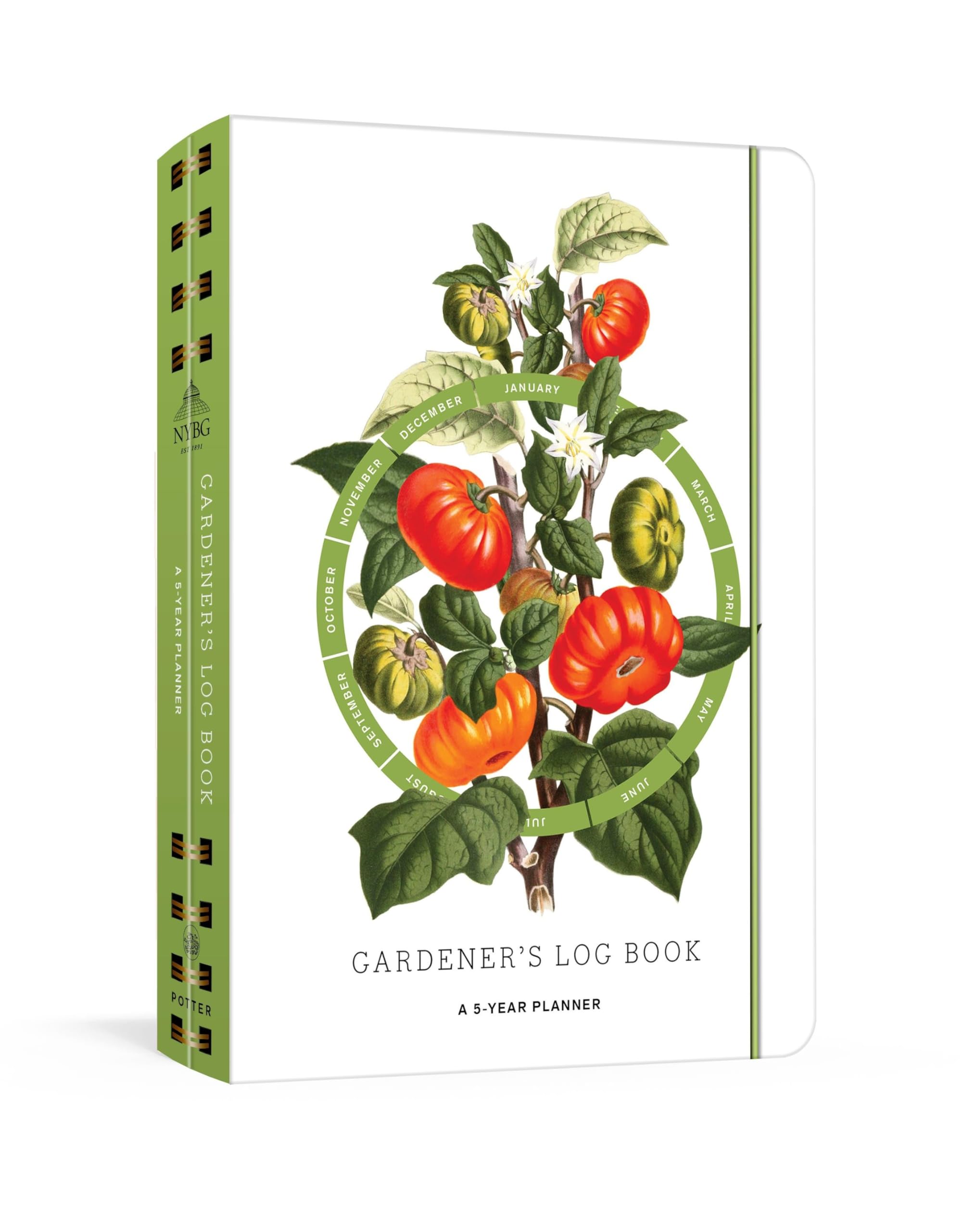 Gardener's Log Book: A 5-Year Planner (New York Botanical Garden) Lifestyle