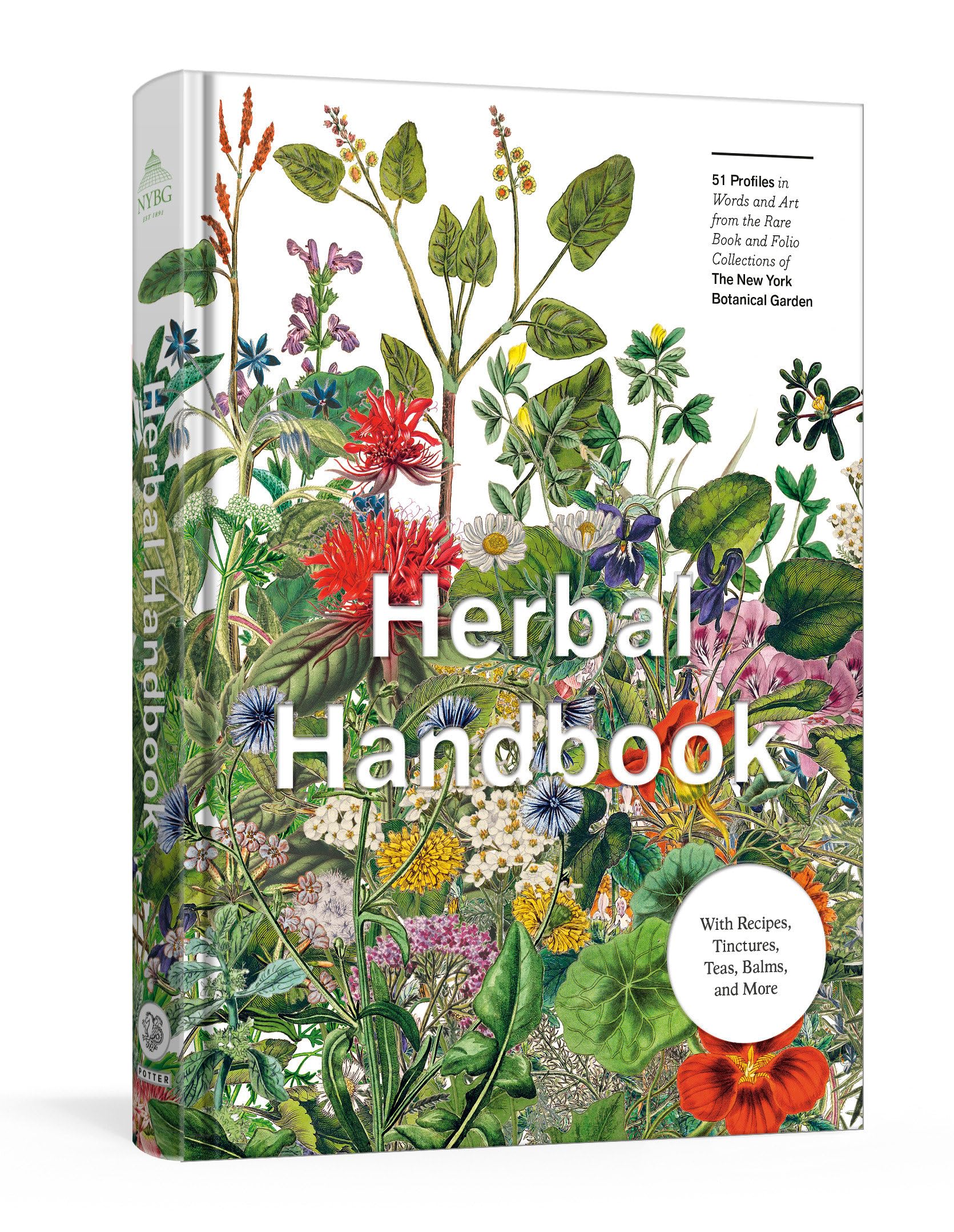 Herbal Handbook: 50 Profiles in Words and Art from the Rare Book Collections of The New York Botanical Garden Books