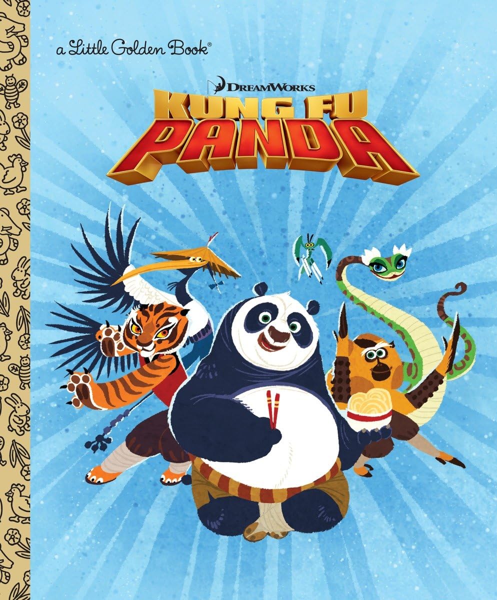 DreamWorks Kung Fu Panda (Little Golden Book) Novels & Short Stories