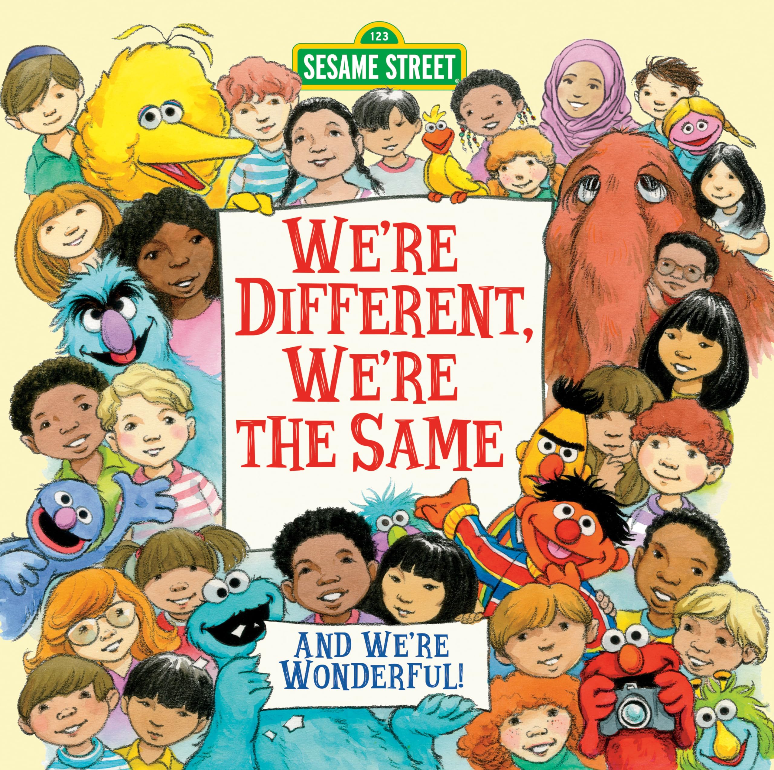 We're Different, We're the Same (Sesame Street) book