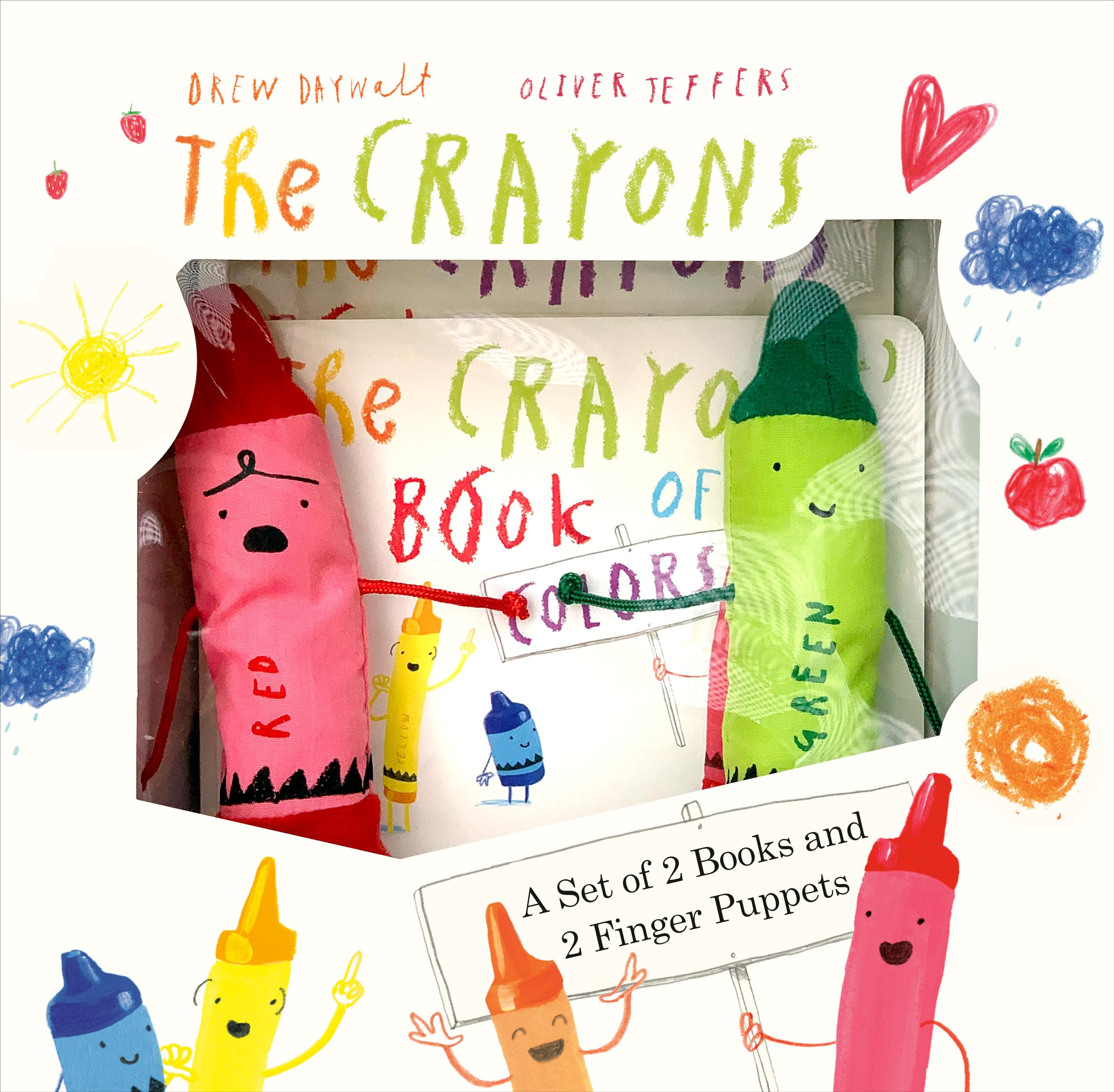 The Crayons: A Set of Books and Finger Puppets book