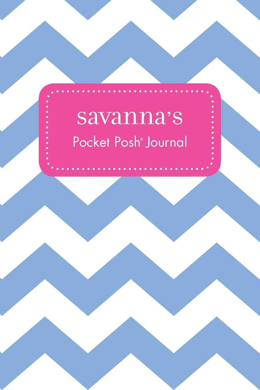 Savanna's Pocket Posh Journal, Chevron Leisure, Home & Garden