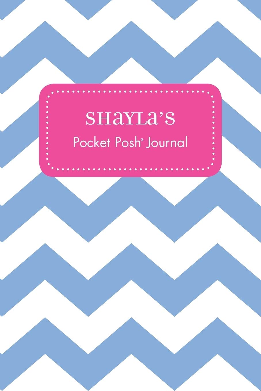 Shayla's Pocket Posh Journal, Chevron Leisure, Home & Garden