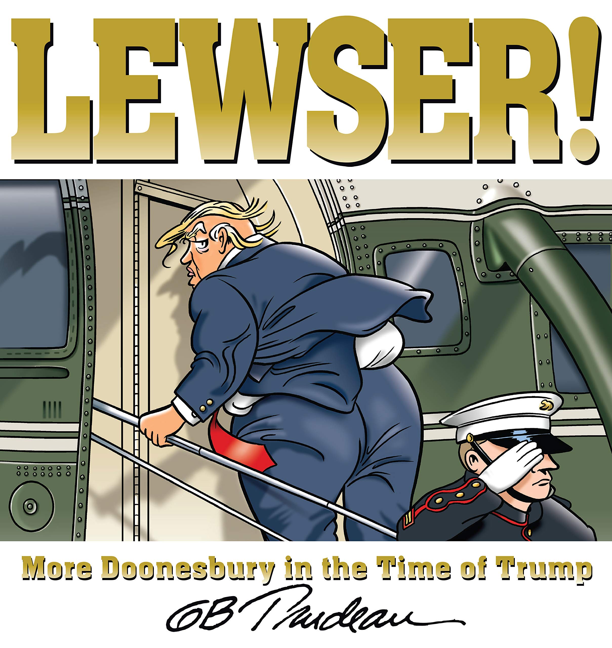 LEWSER!: More Doonesbury in the Time of Trump Manga