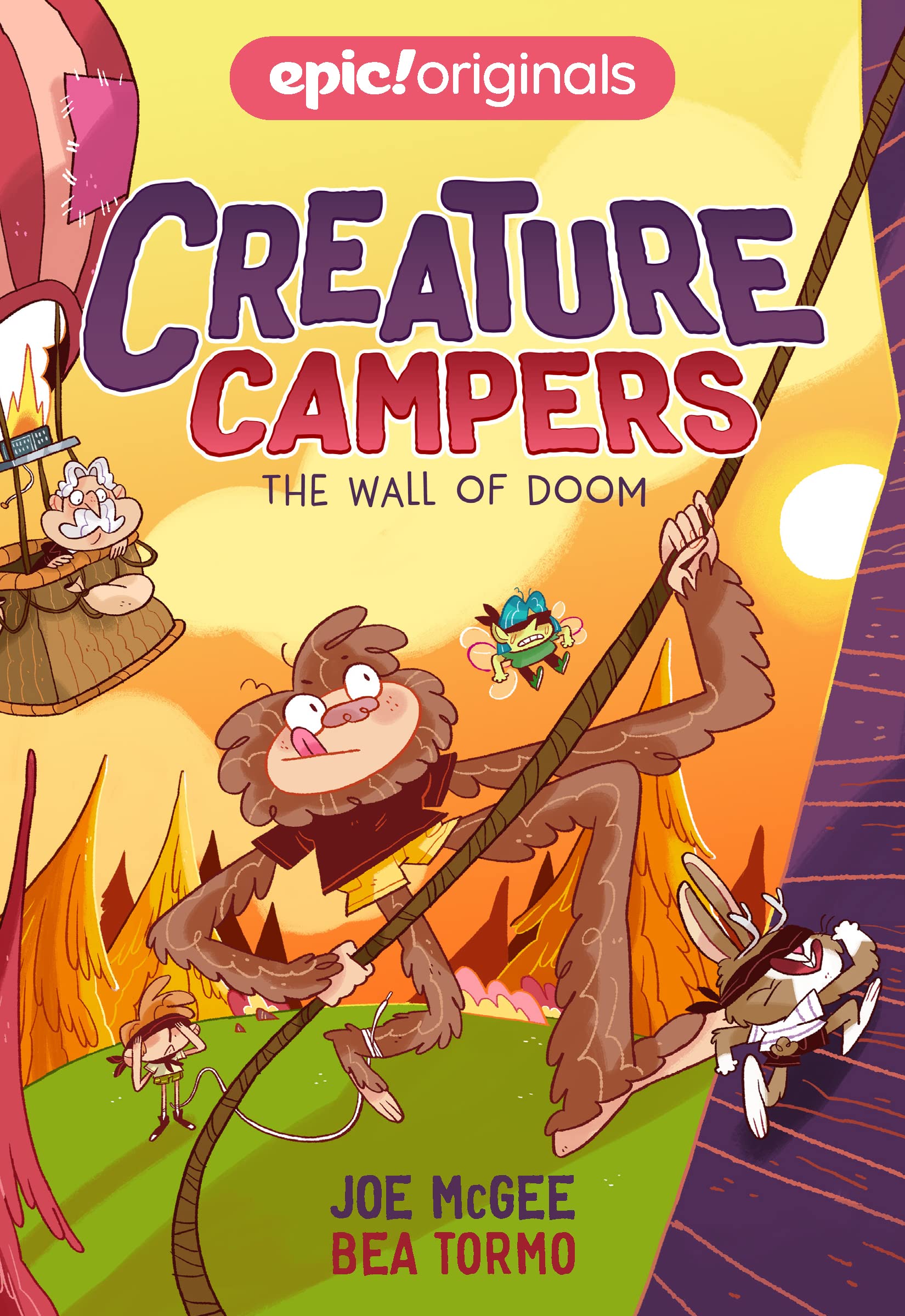 The Wall of Doom (Volume 3) (Creature Campers, Band 3) Manga