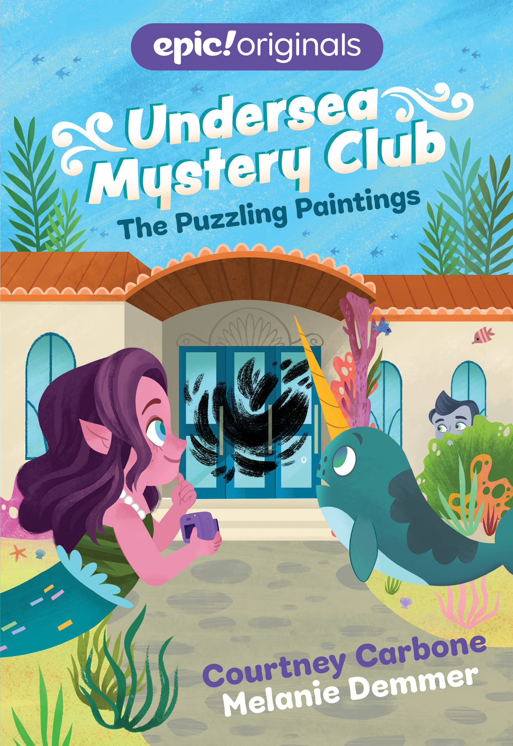 The Puzzling Paintings (Undersea Mystery Club Book 3) Manga