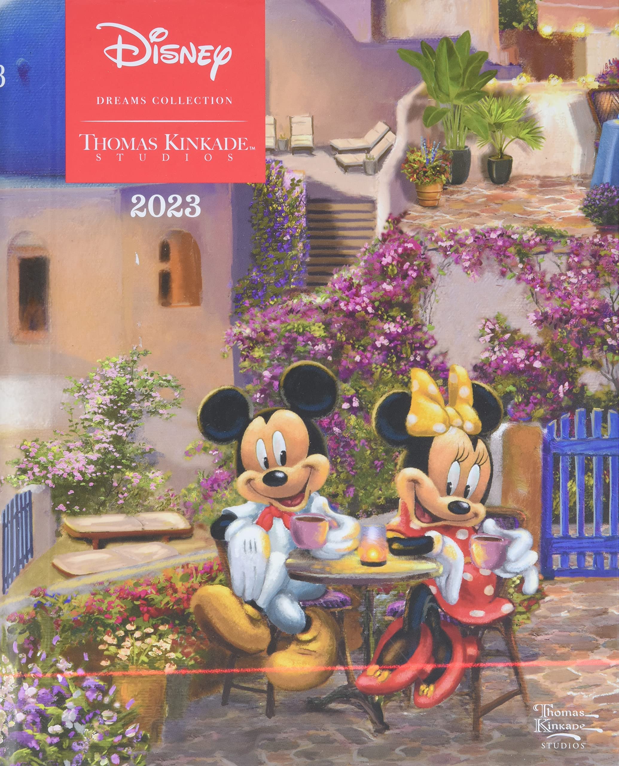 Thomas Kinkade: The Disney Dream Collection 2023: Original Andrews McMeel-Tischkalender (Agenda-Ringbuch) Calendars