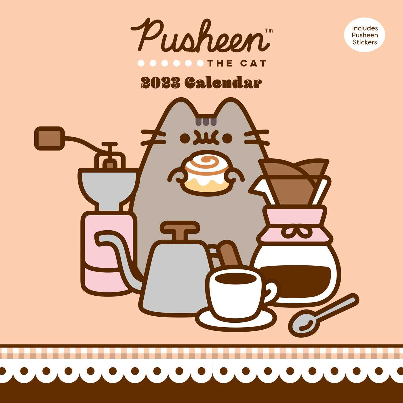 Belton, C: PUSHEEN 2023 WALL CAL Manga