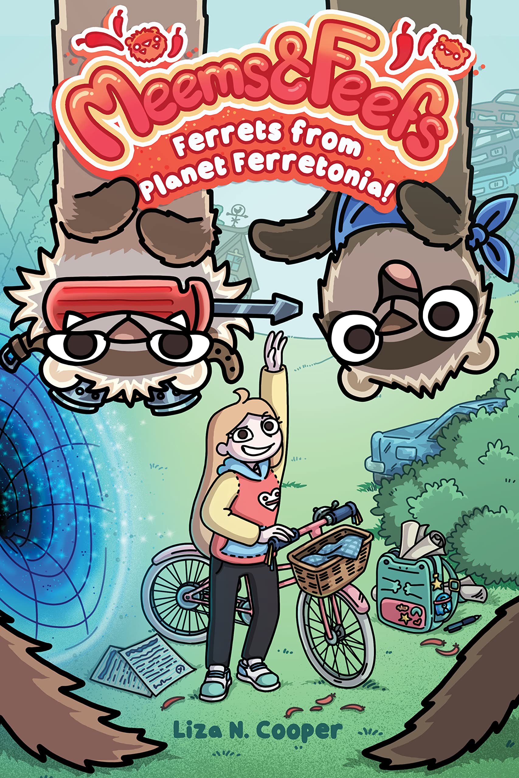 Ferrets from Planet Ferretonia! (Volume 1) (Meems and Feefs, Band 1) Manga