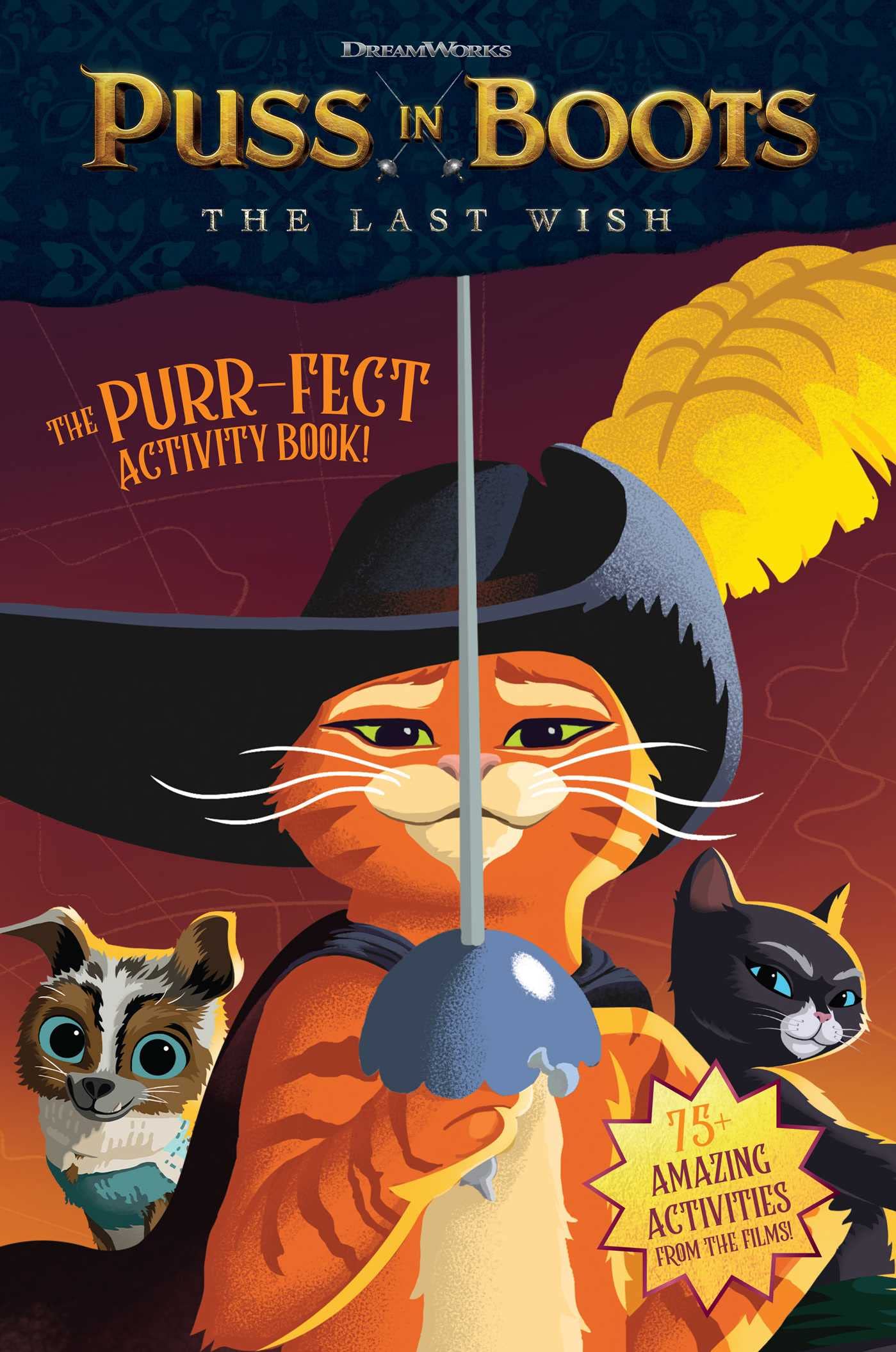 Puss in Boots: The Last Wish Purr-fect Activity Book! Novels & Short Stories