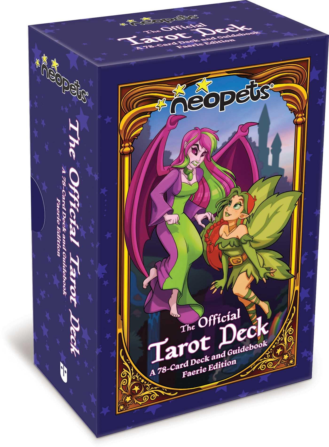 Neopets: The Official Tarot Deck: A 78-Card Deck and Guidebook, Faerie Edition Leisure & Fun