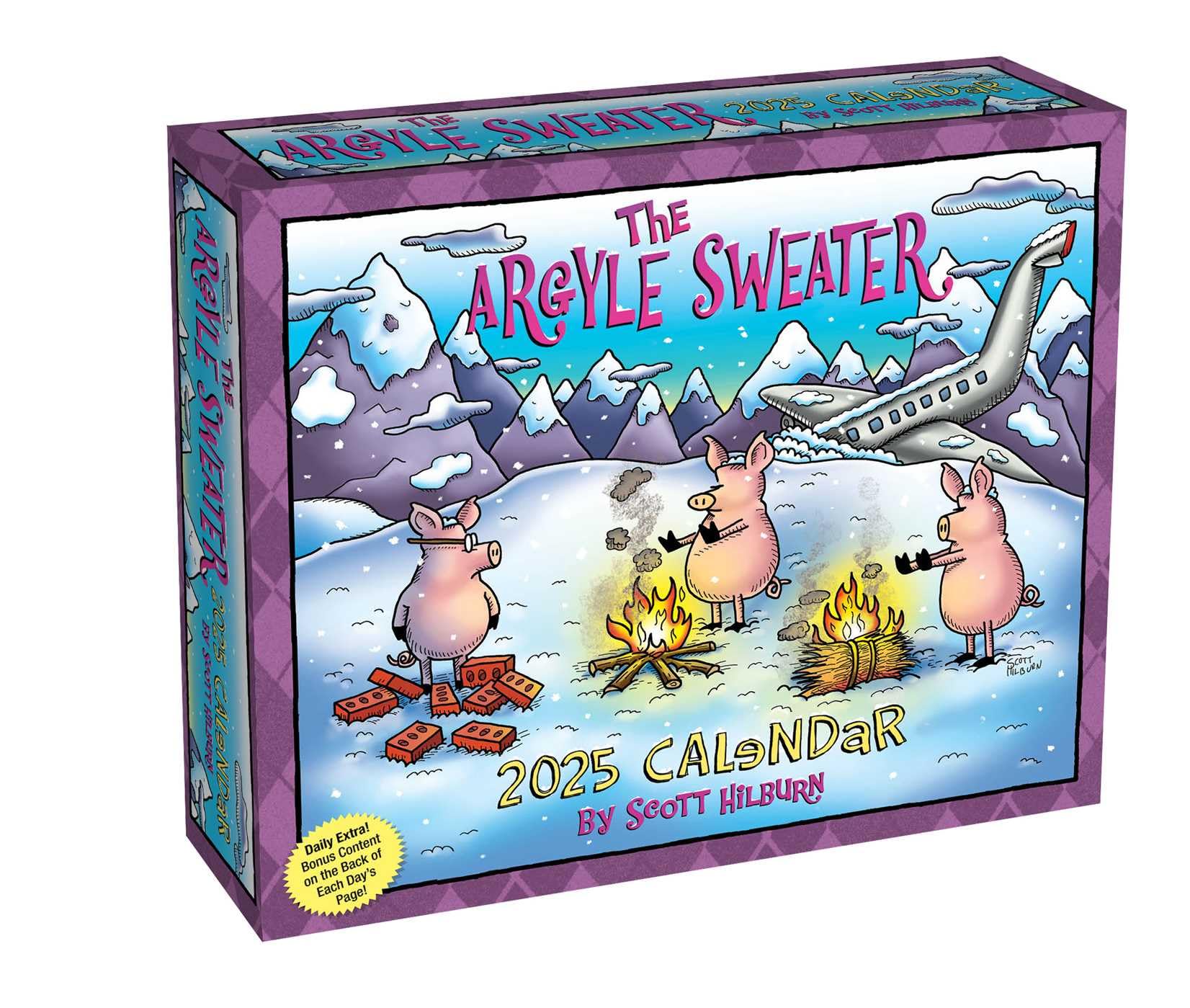 The Argyle Sweater 2025 Day-to-Day Calendar: Original Andrews McMeel-Tagesabreißkalender Social Sciences