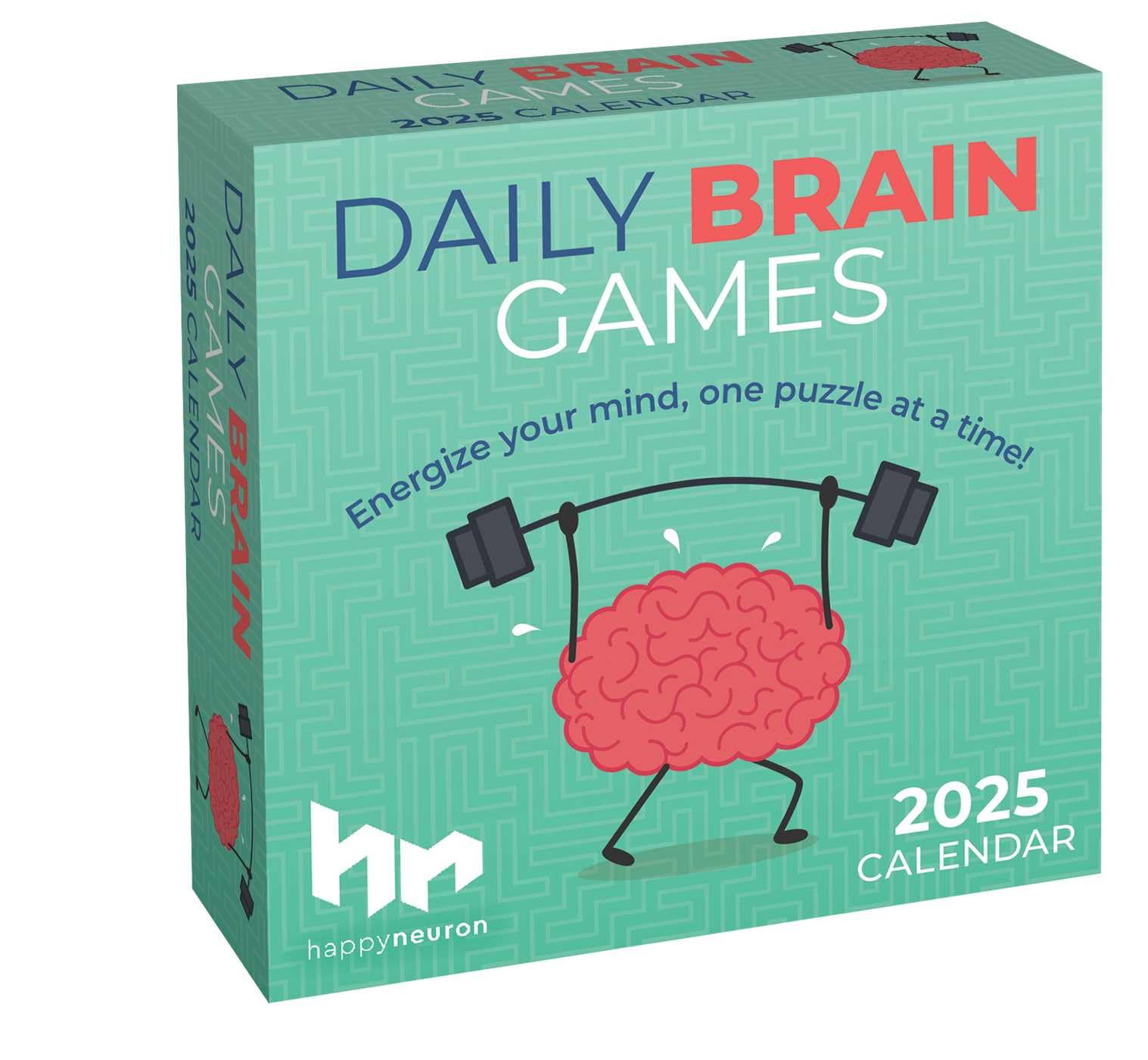 Daily Brain Games 2025 Day-to-Day Calendar: Energize your mind, one puzzle at a time! Leisure & Fun
