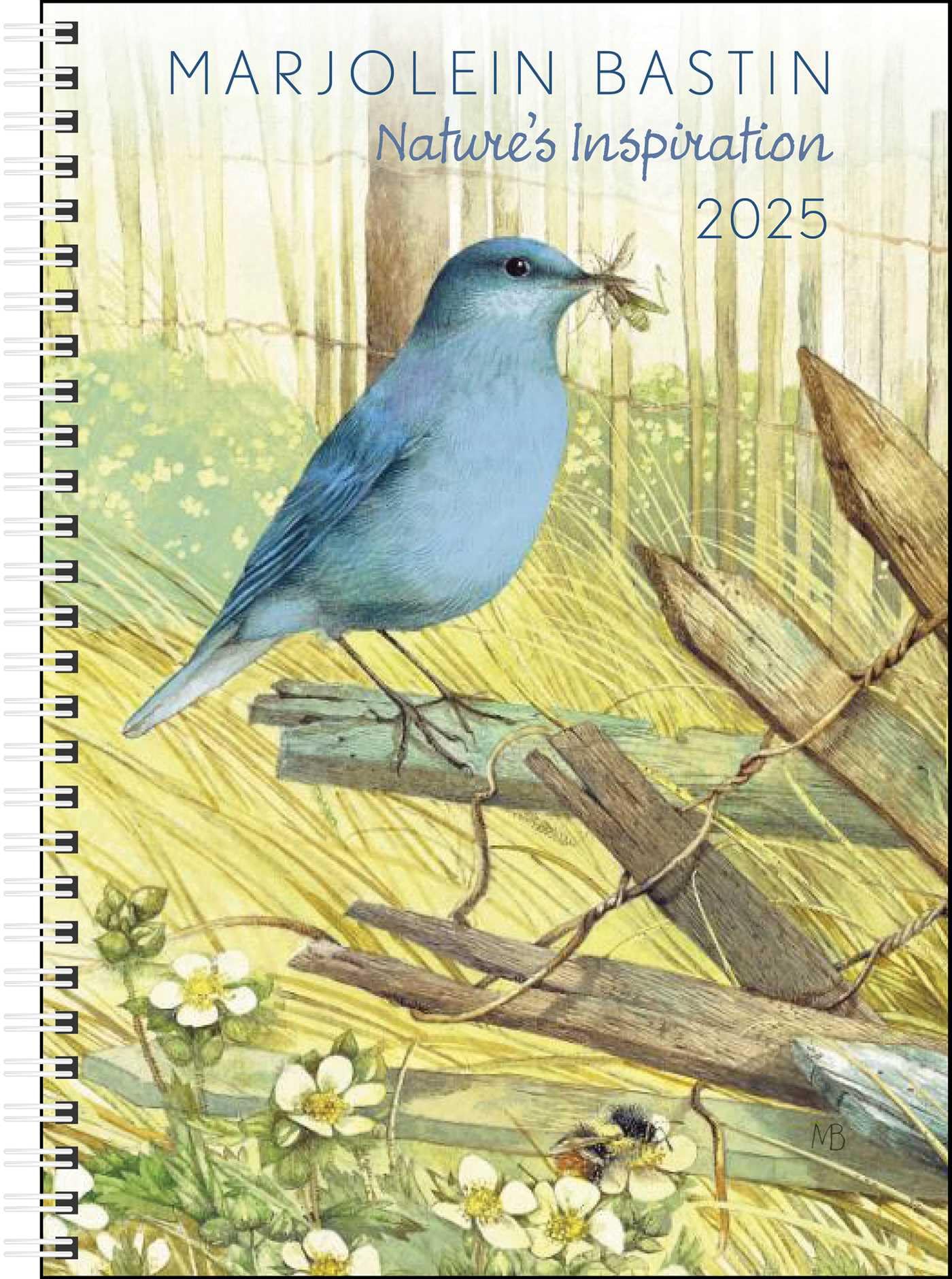 Marjolein Bastin Nature's Inspiration 12-Month 2025 Engagement Calendar Mathematics